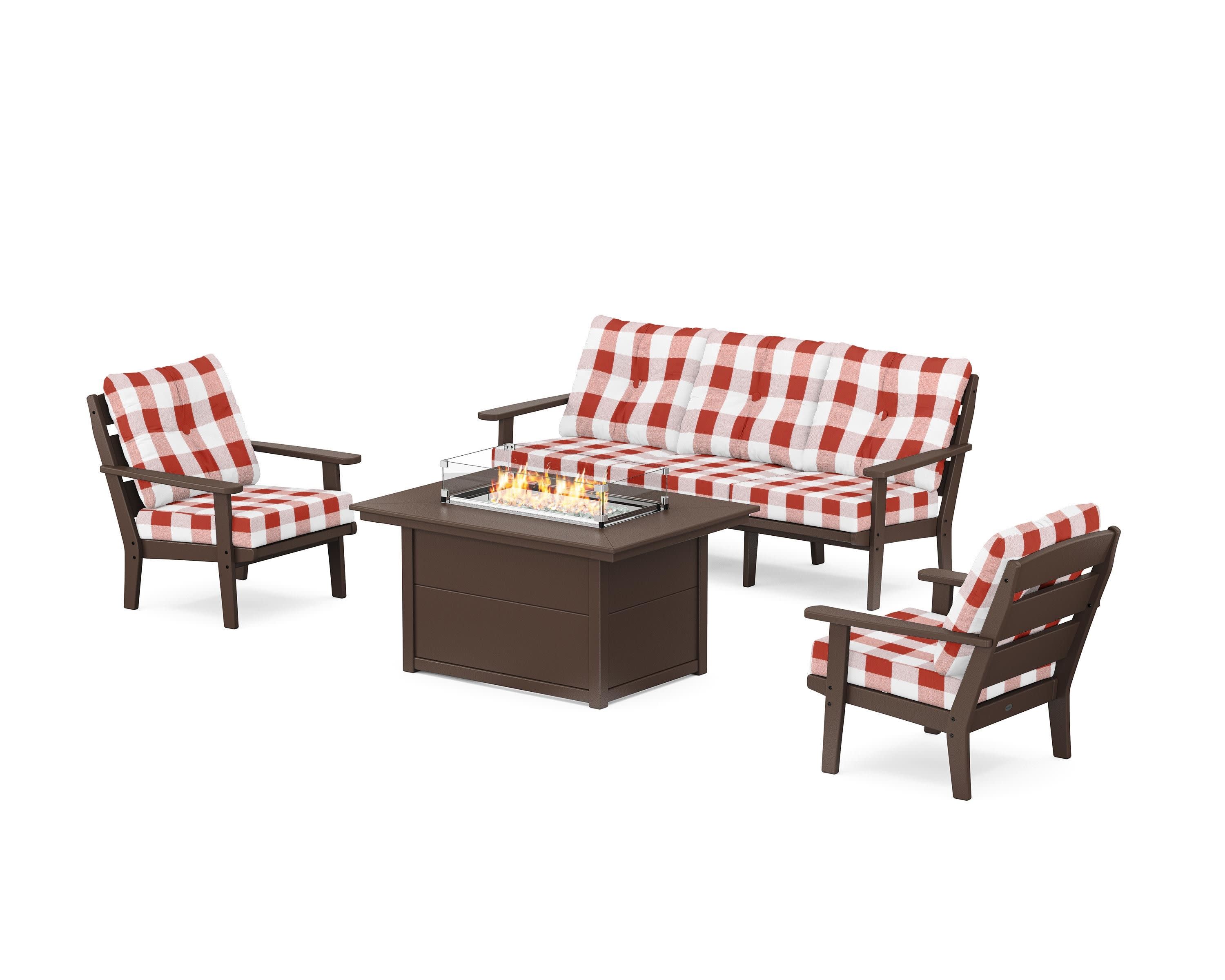 Lakeside Deep Seating Fire Pit Table Set - Image 52