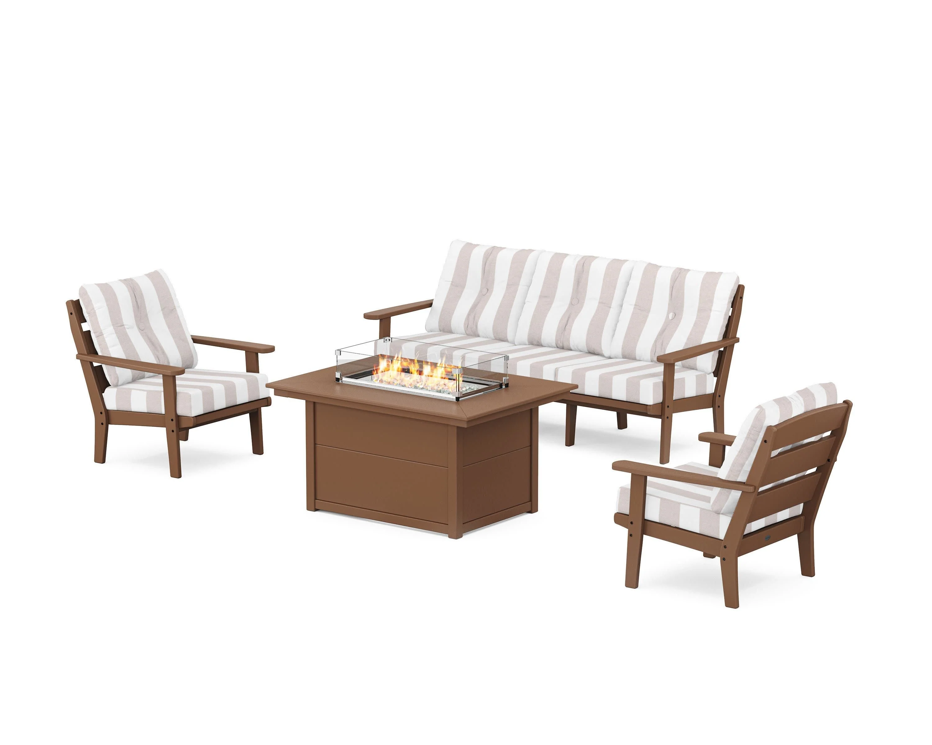 Lakeside Deep Seating Fire Pit Table Set - Image 6