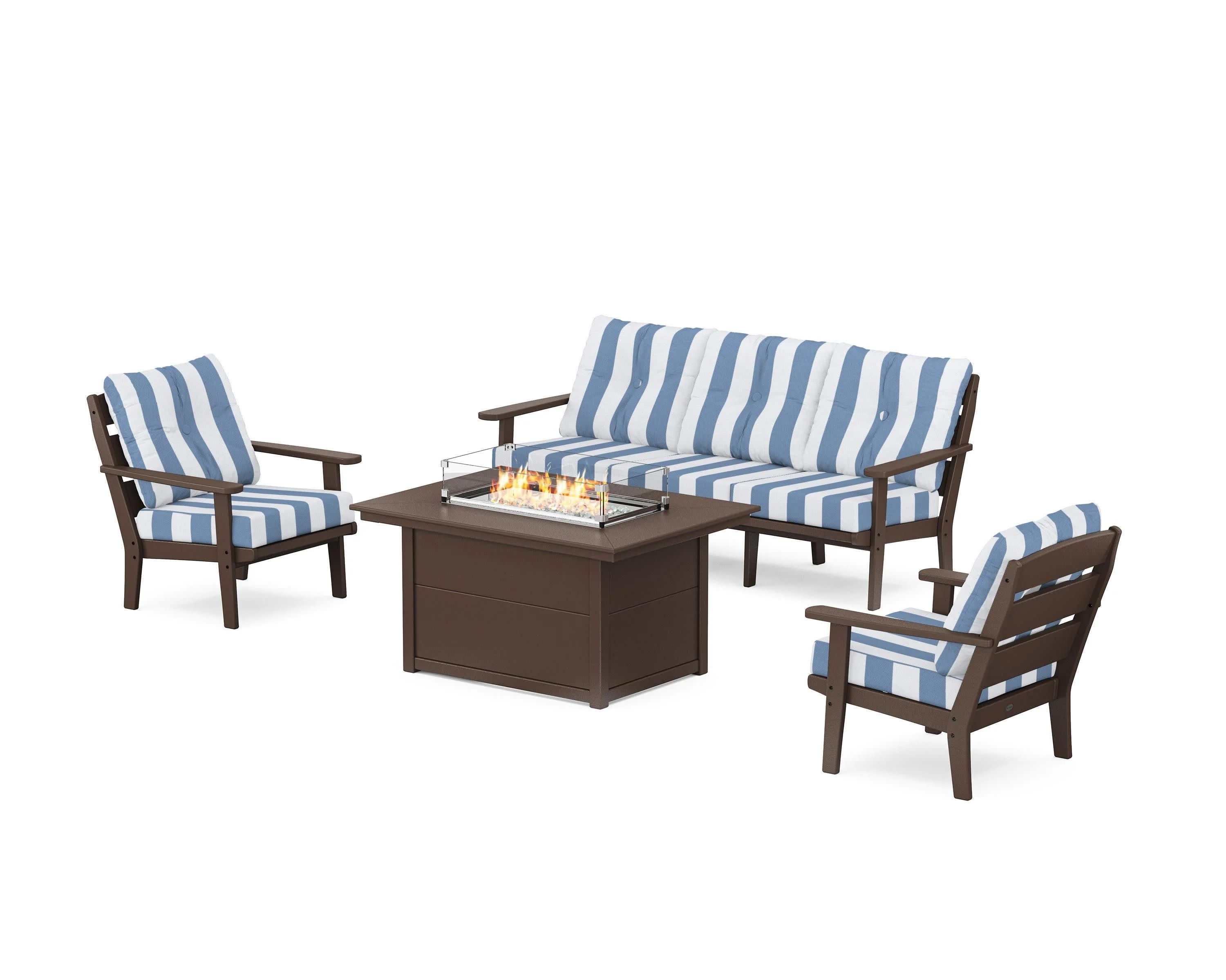 Lakeside Deep Seating Fire Pit Table Set - Image 64