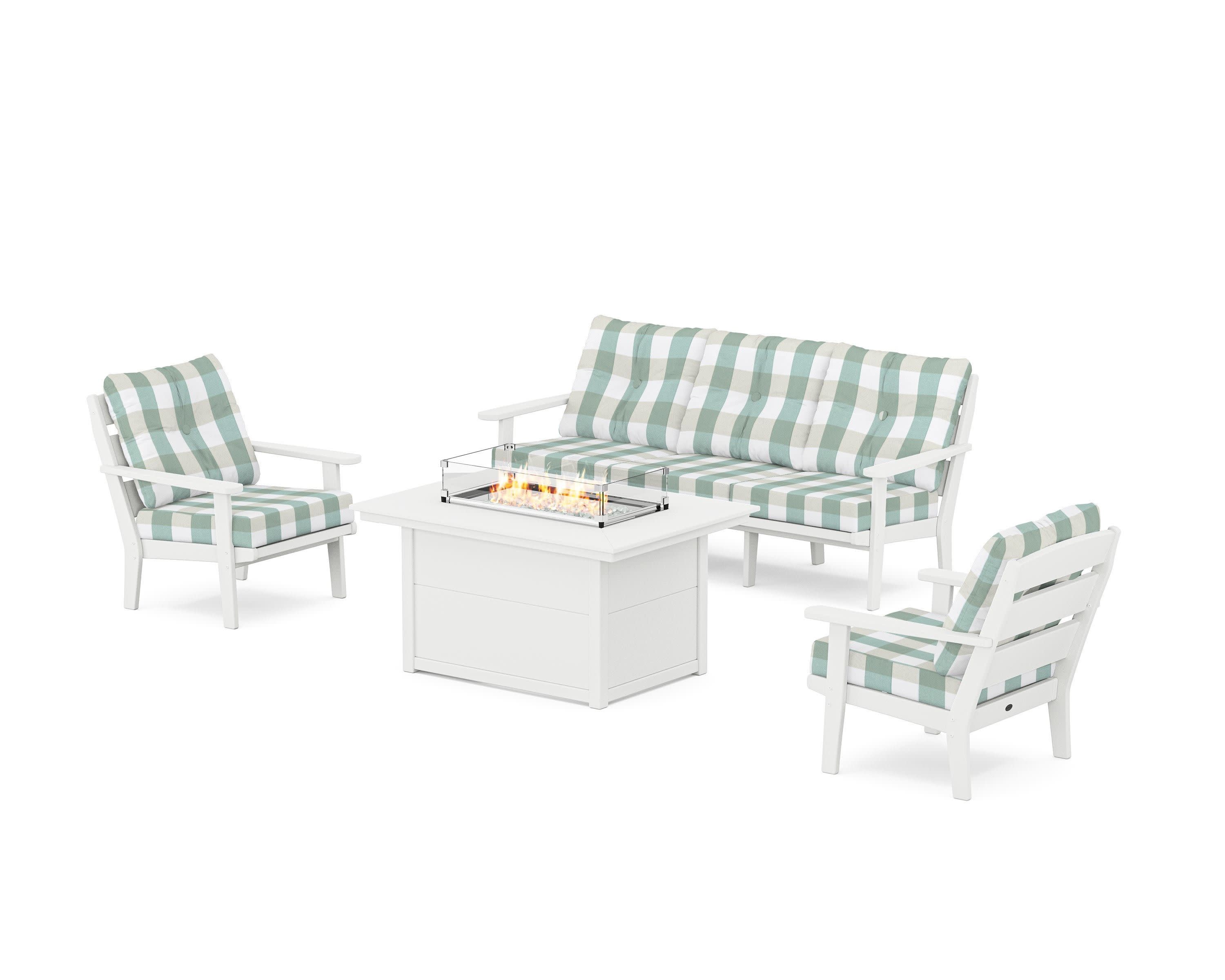 Lakeside Deep Seating Fire Pit Table Set - Image 69