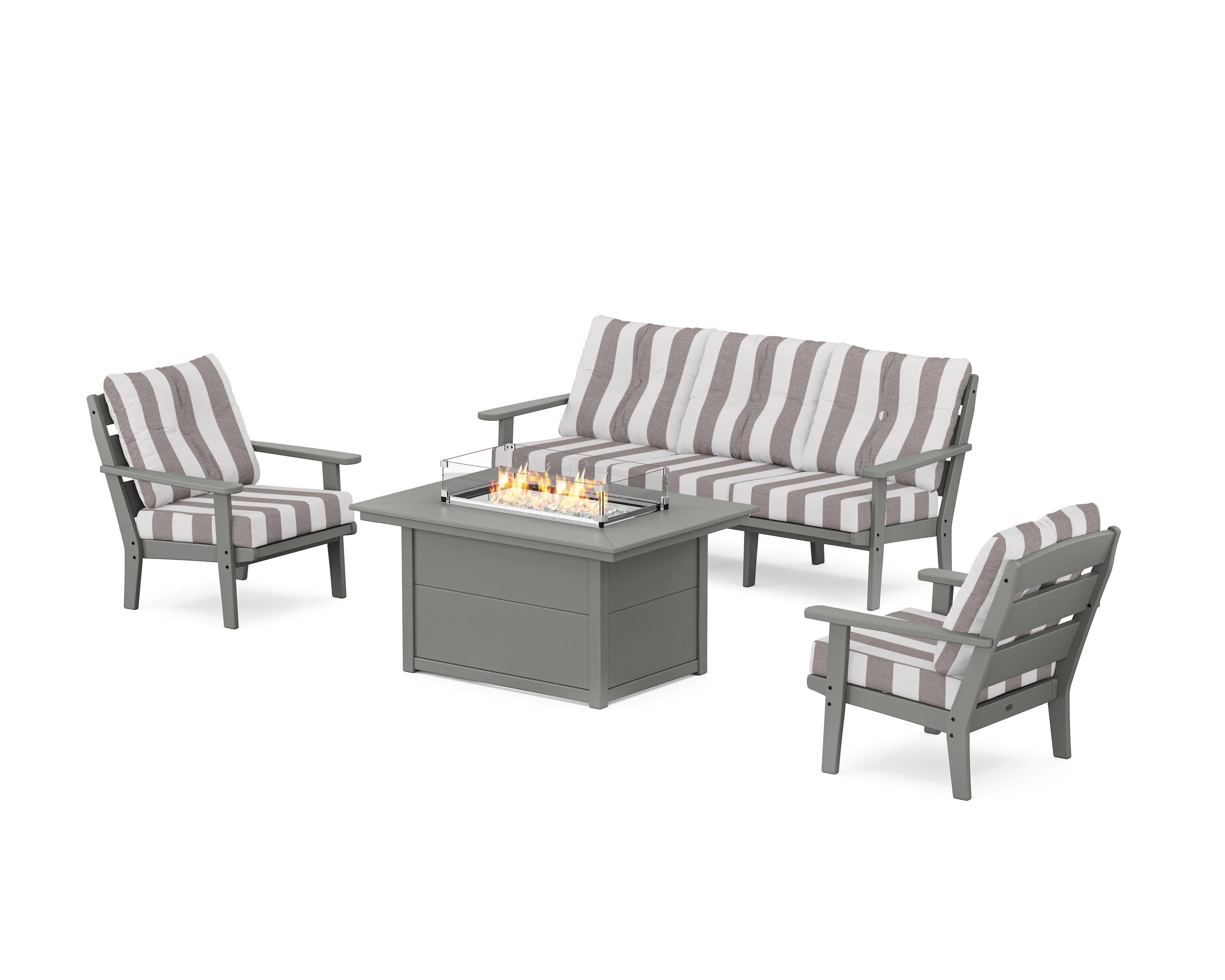 Lakeside Deep Seating Fire Pit Table Set - Image 72