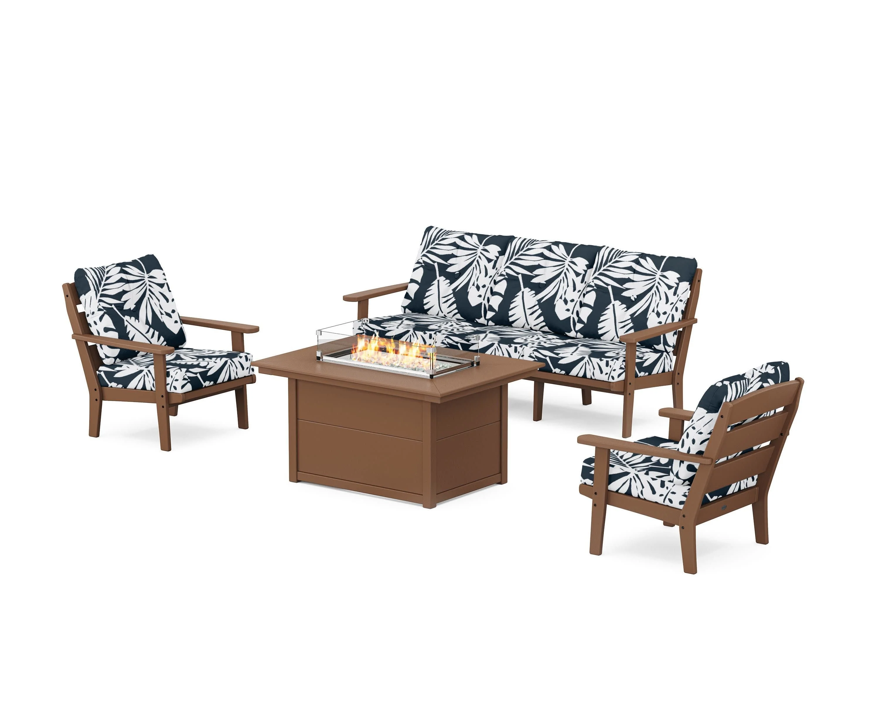 Lakeside Deep Seating Fire Pit Table Set - Image 99