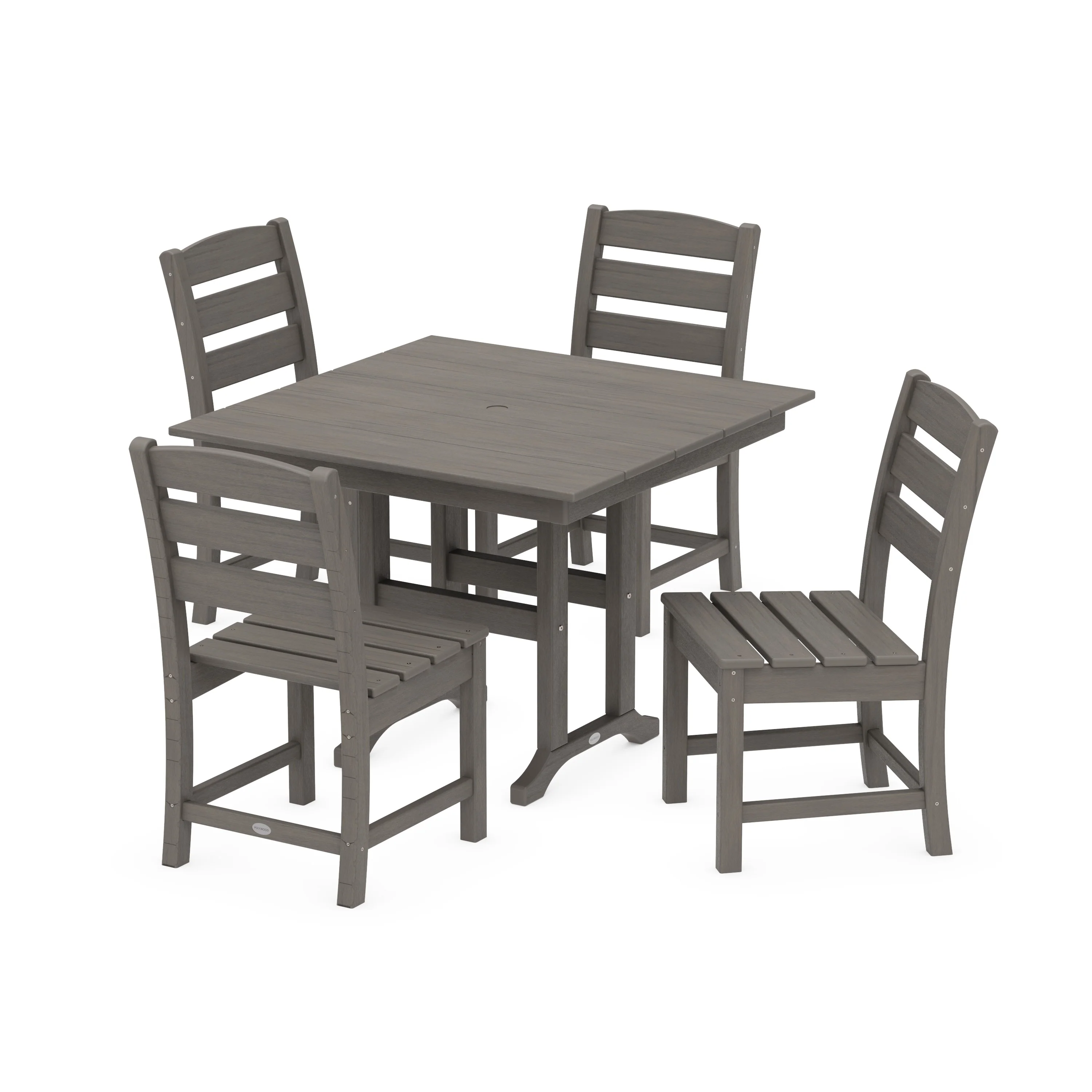 Lakeside Side Chair 5-Piece Farmhouse Dining Set - Image 14