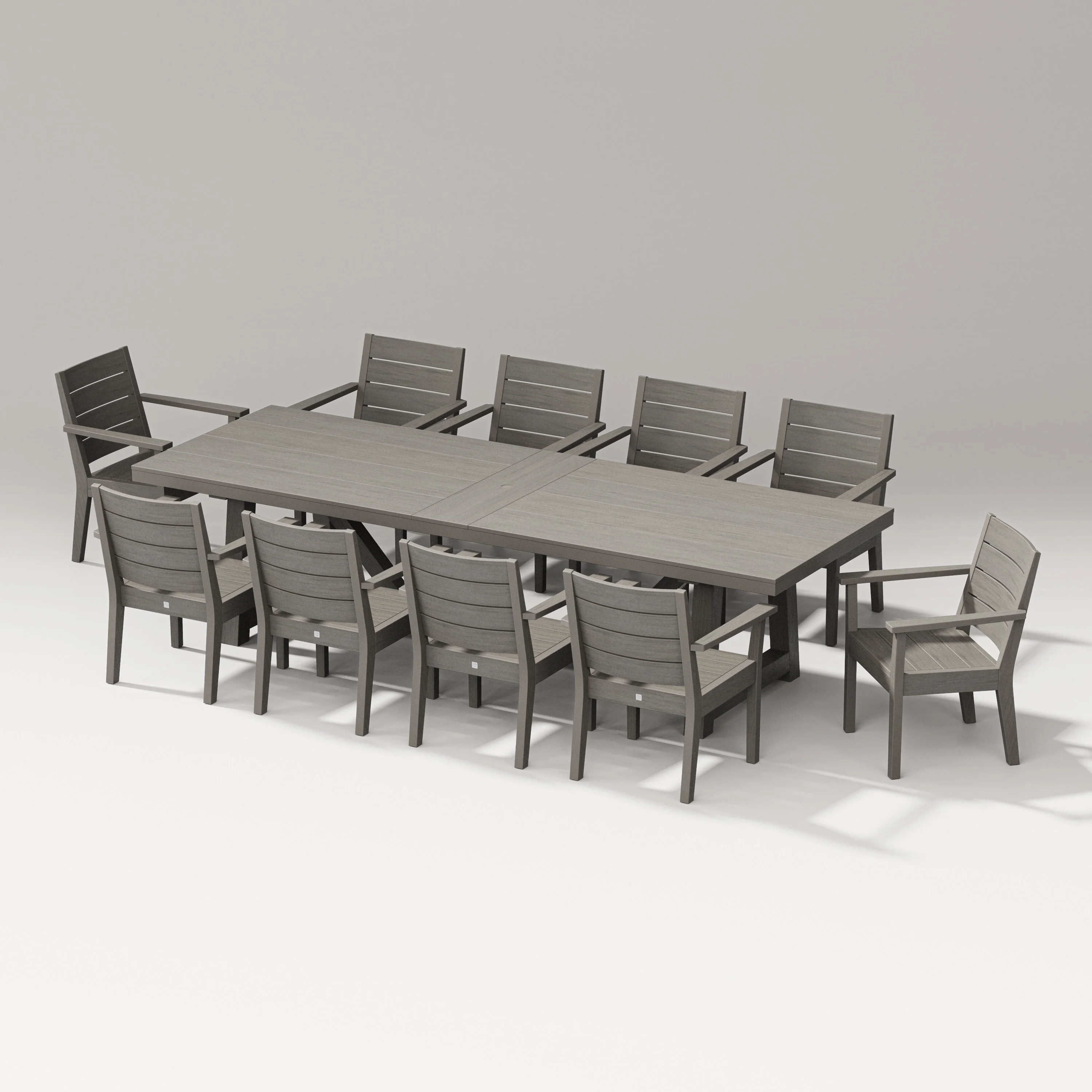 Latitude 11-Piece A-Frame Table Dining Set - Image 3