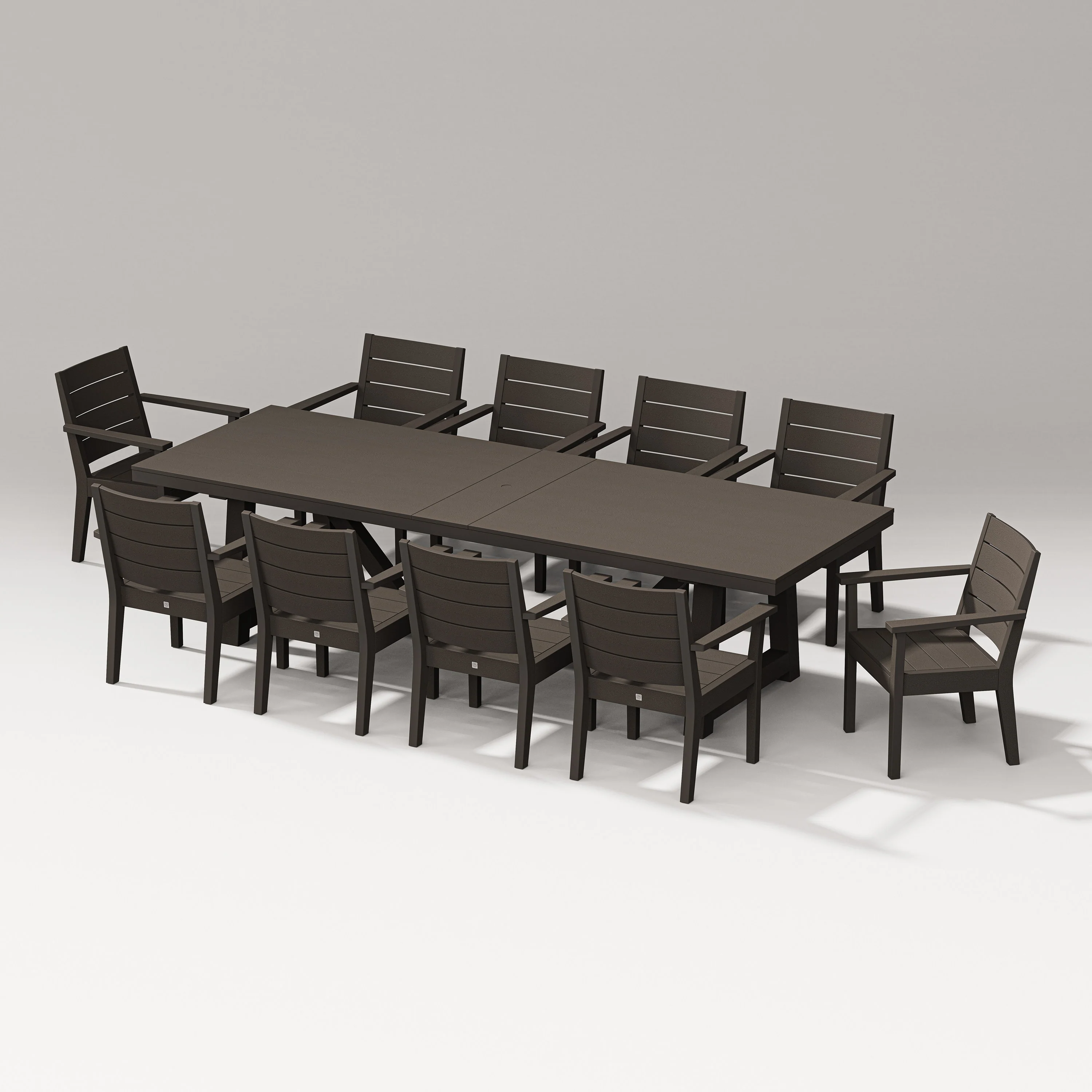 Latitude 11-Piece A-Frame Table Dining Set - Image 4
