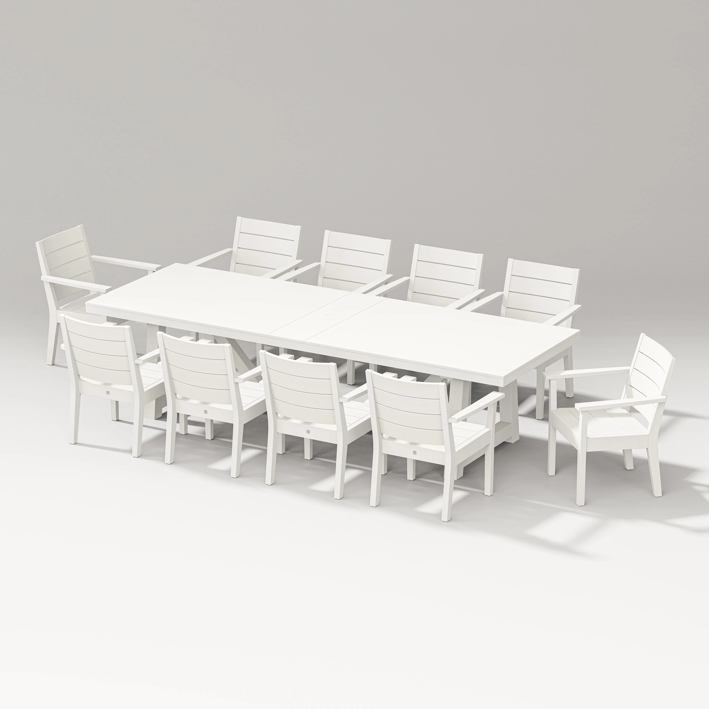 Latitude 11-Piece A-Frame Table Dining Set - Image 6