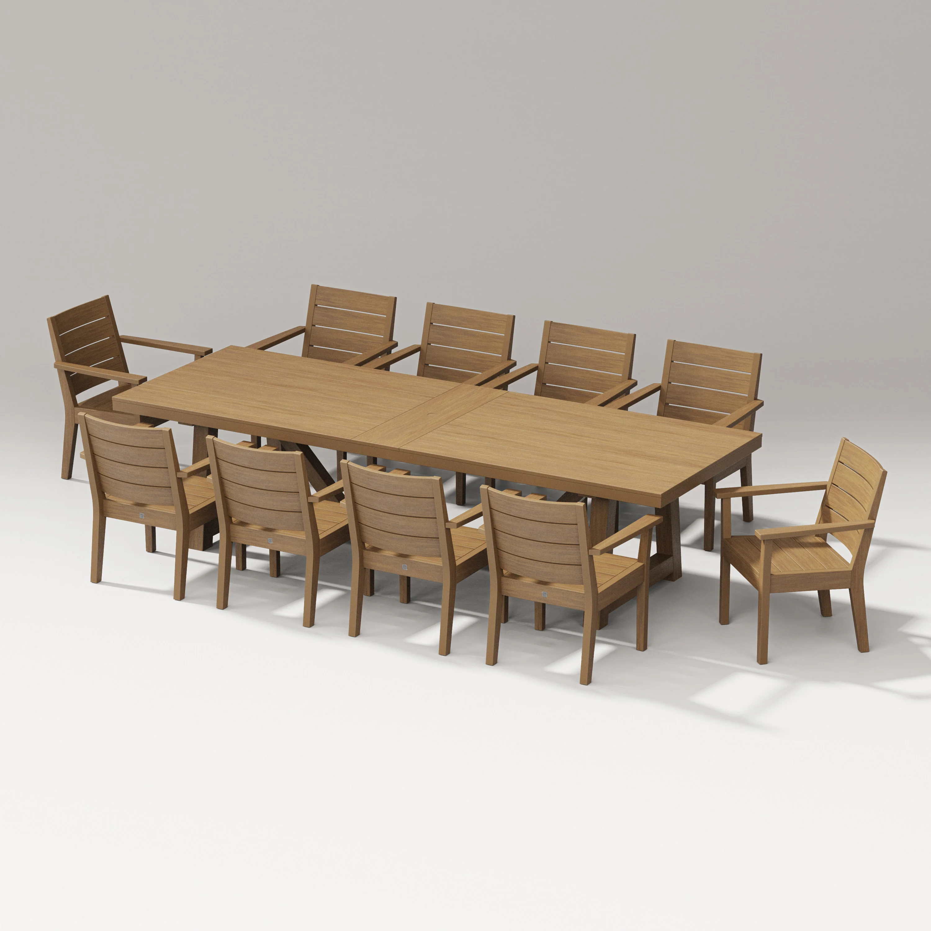 Latitude 11-Piece A-Frame Table Dining Set - Image 7
