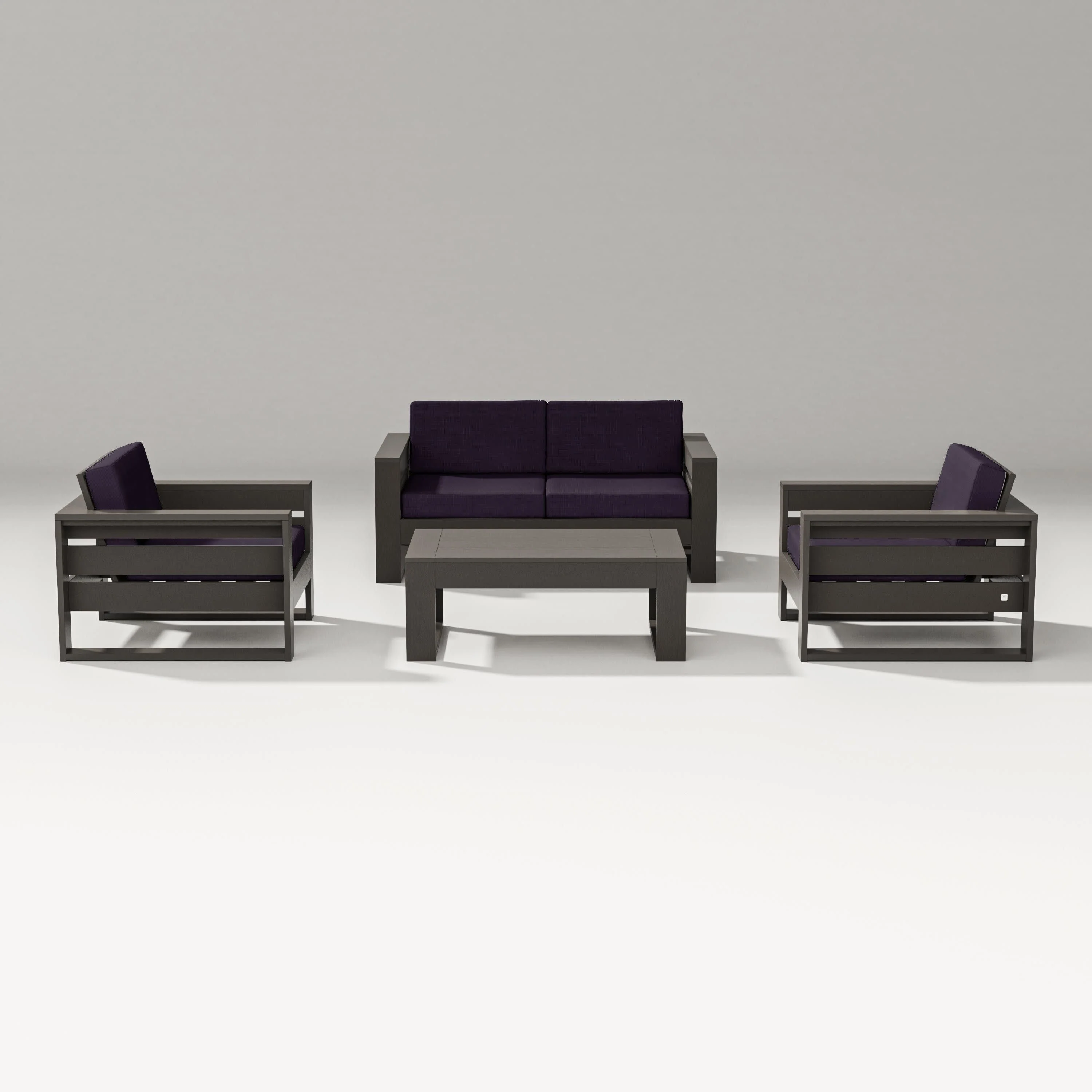 Latitude 4-Piece Lounge Loveseat Set - Image 11