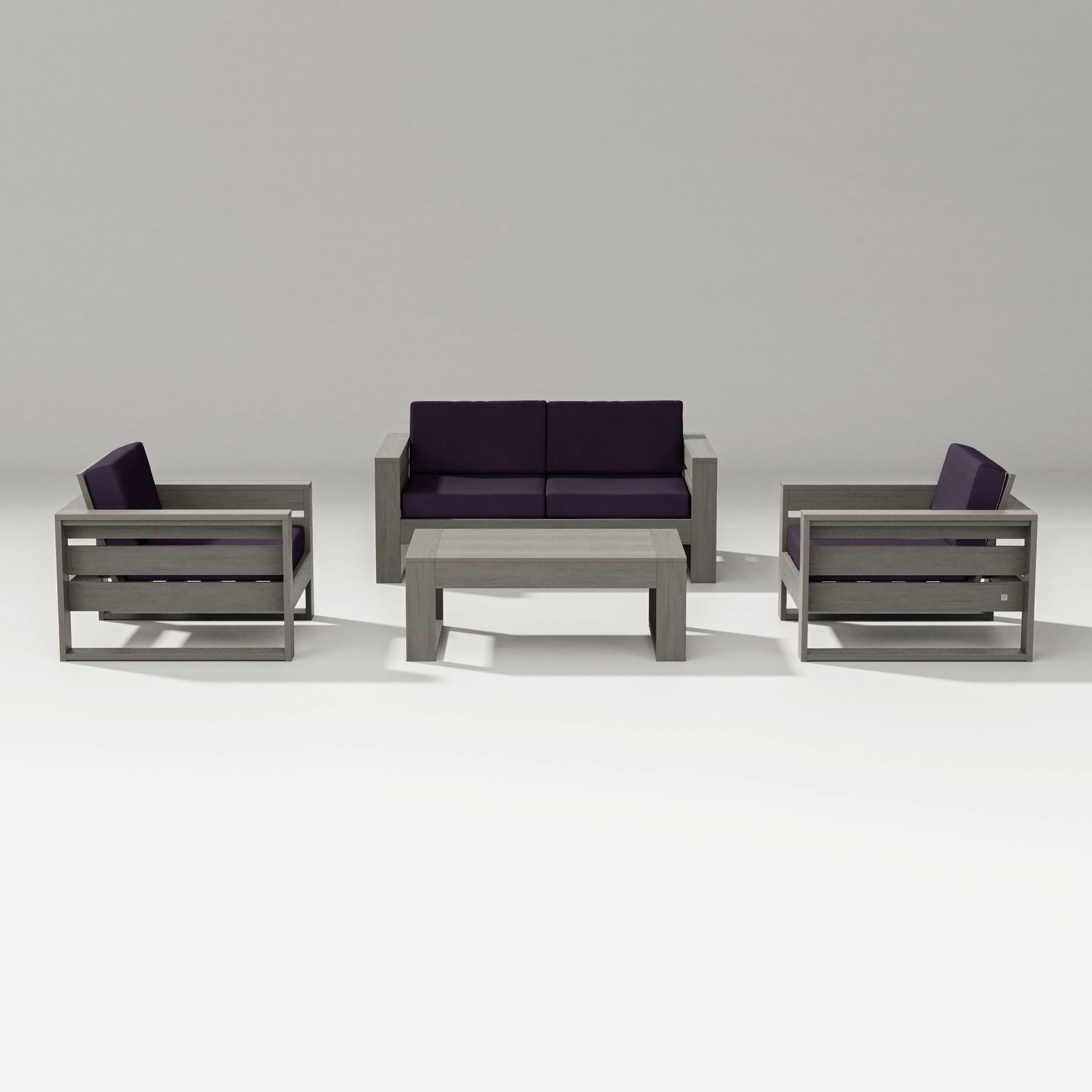 Latitude 4-Piece Lounge Loveseat Set - Image 47