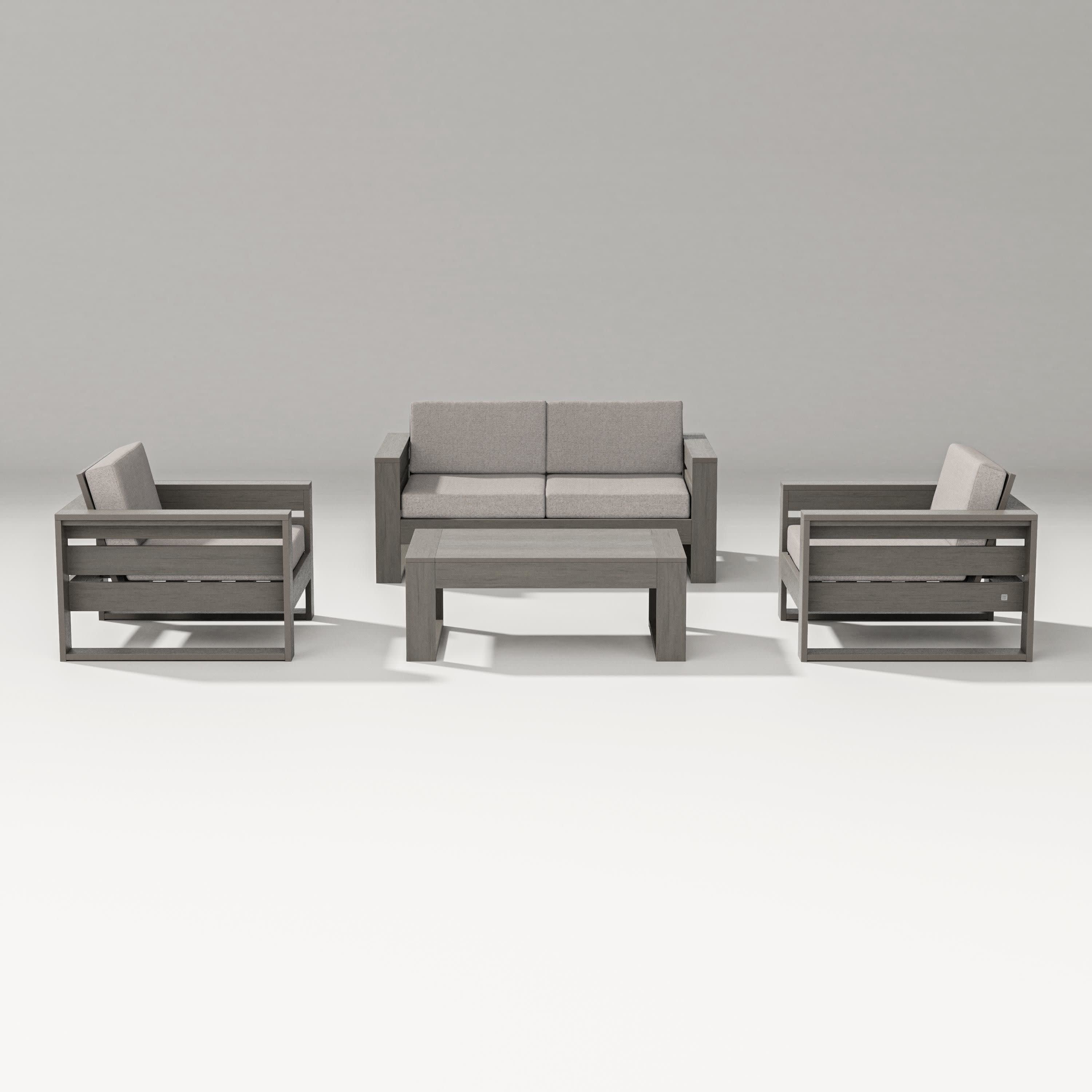 Latitude 4-Piece Lounge Loveseat Set - Image 49