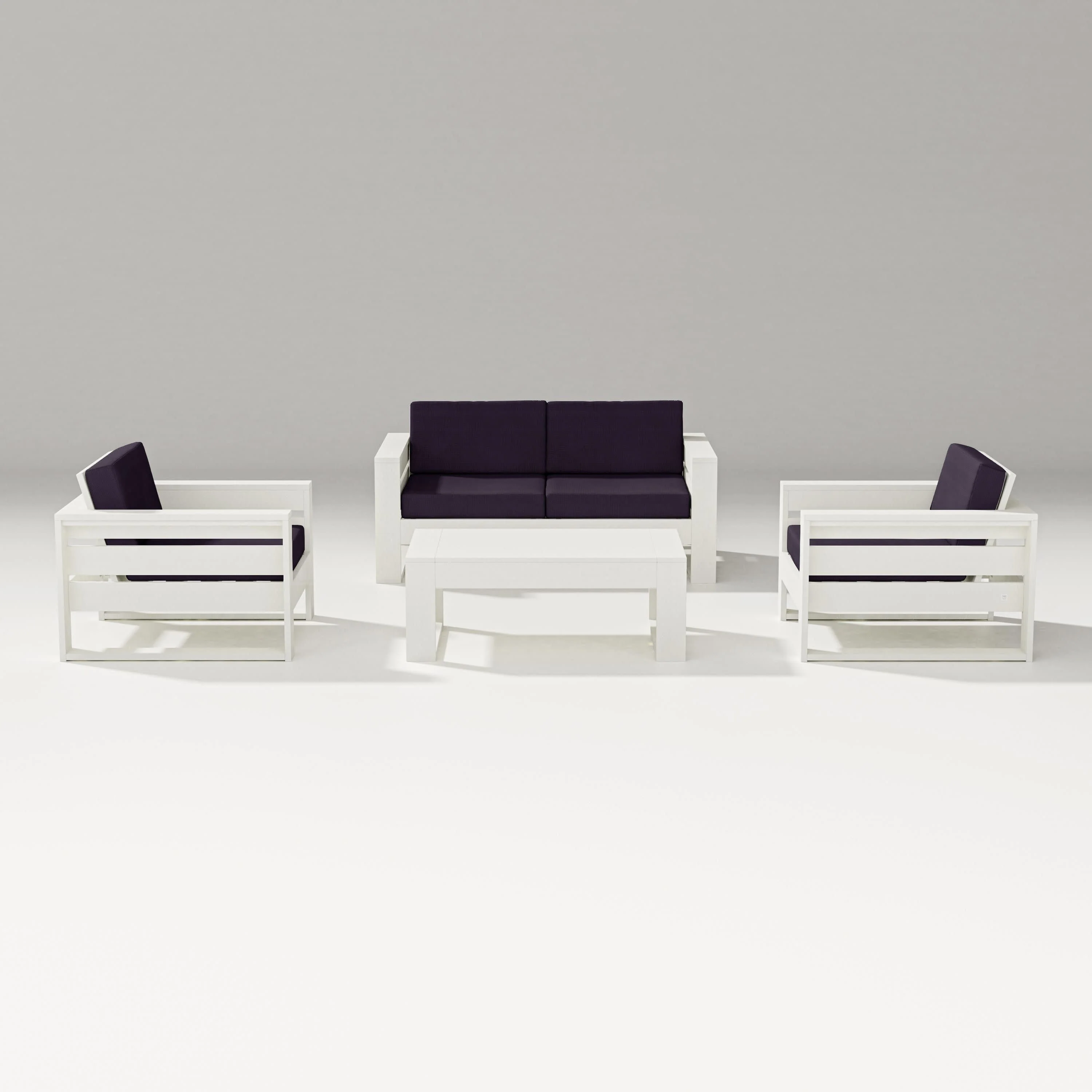 Latitude 4-Piece Lounge Loveseat Set - Image 53