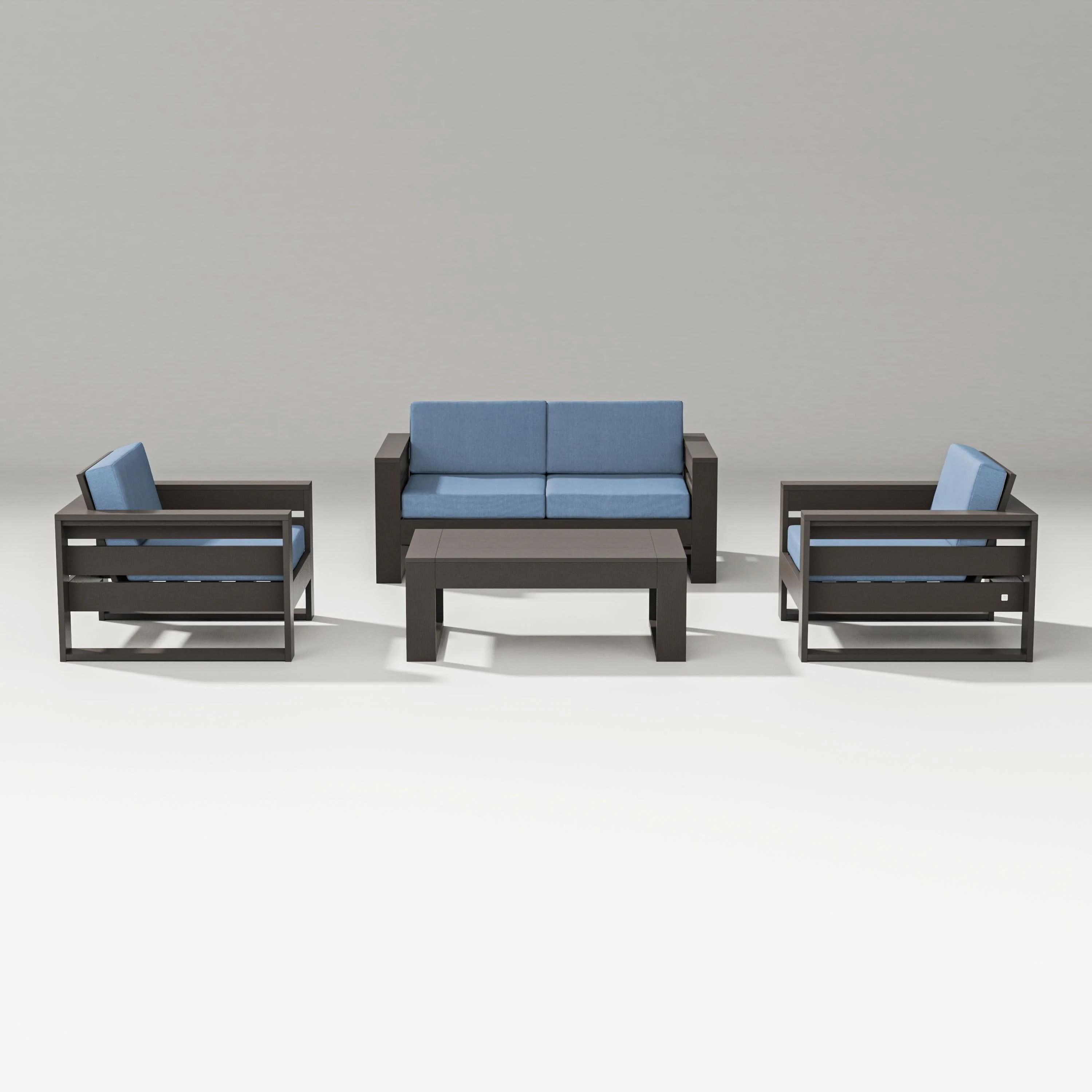 Latitude 4-Piece Lounge Loveseat Set - Image 61