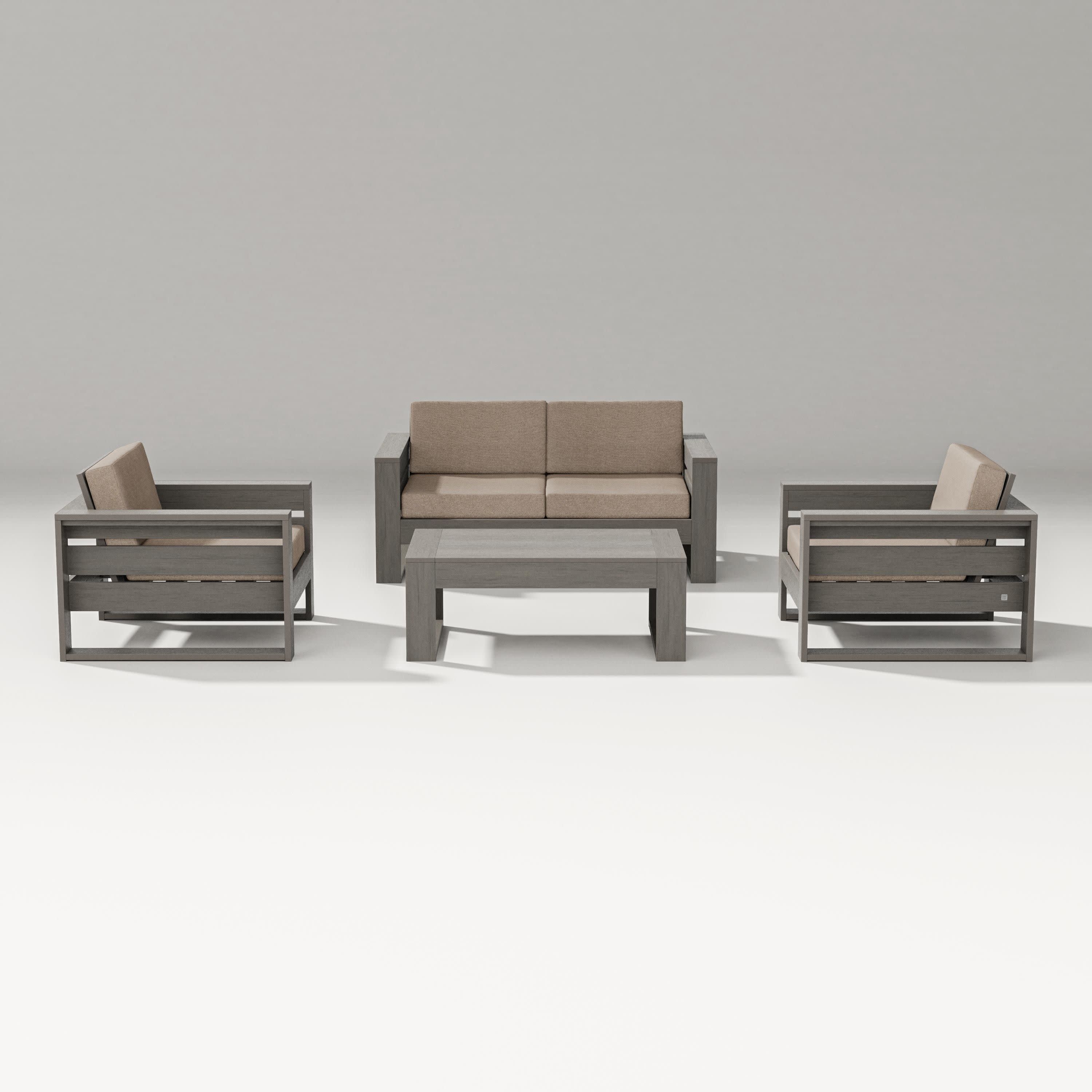 Latitude 4-Piece Lounge Loveseat Set - Image 66
