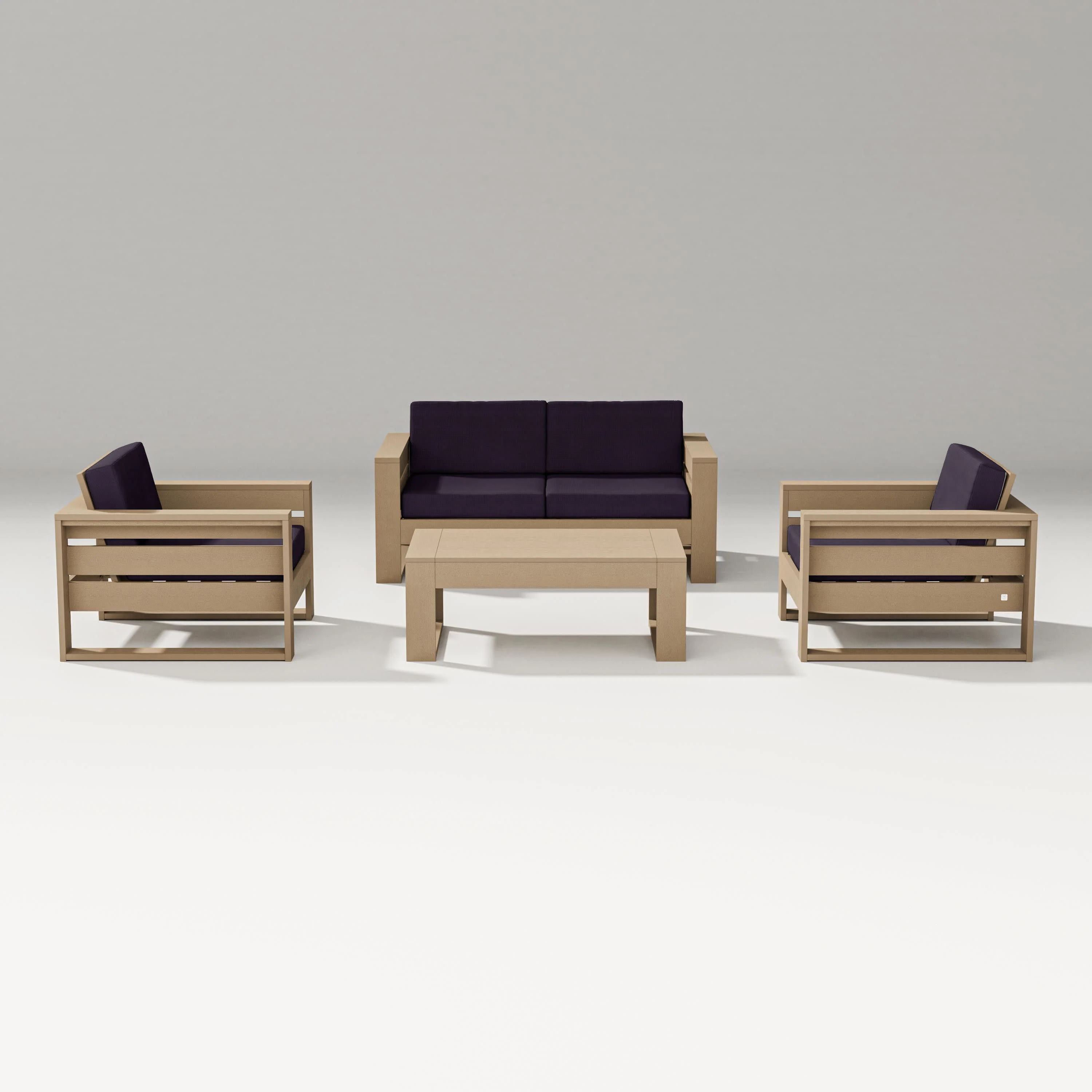 Latitude 4-Piece Lounge Loveseat Set - Image 69