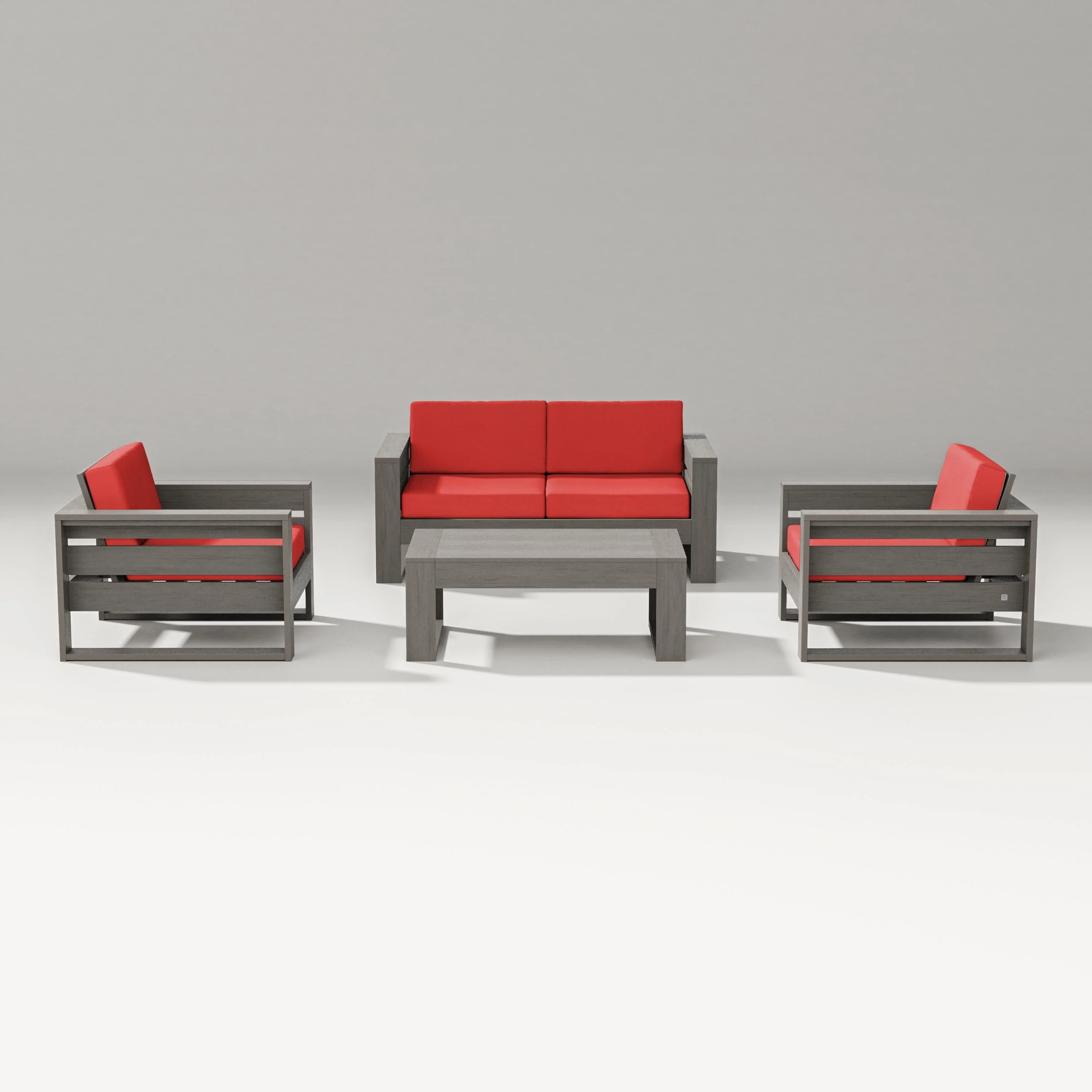Latitude 4-Piece Lounge Loveseat Set - Image 70