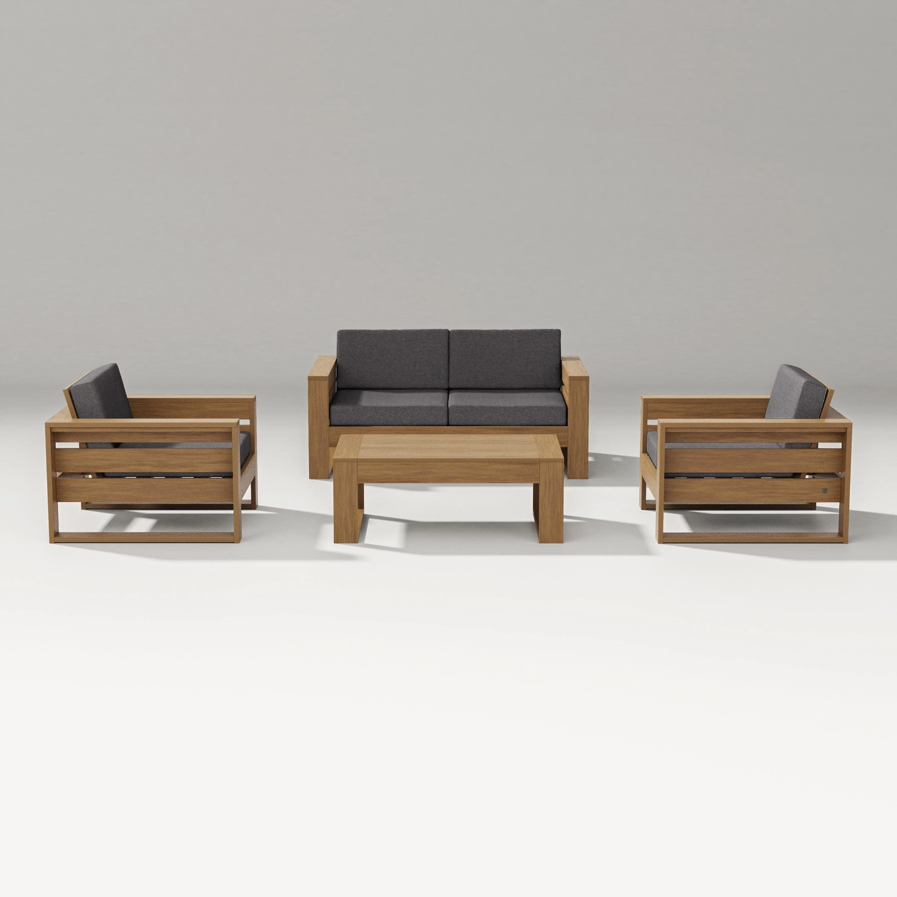 Latitude 4-Piece Lounge Loveseat Set - Image 73
