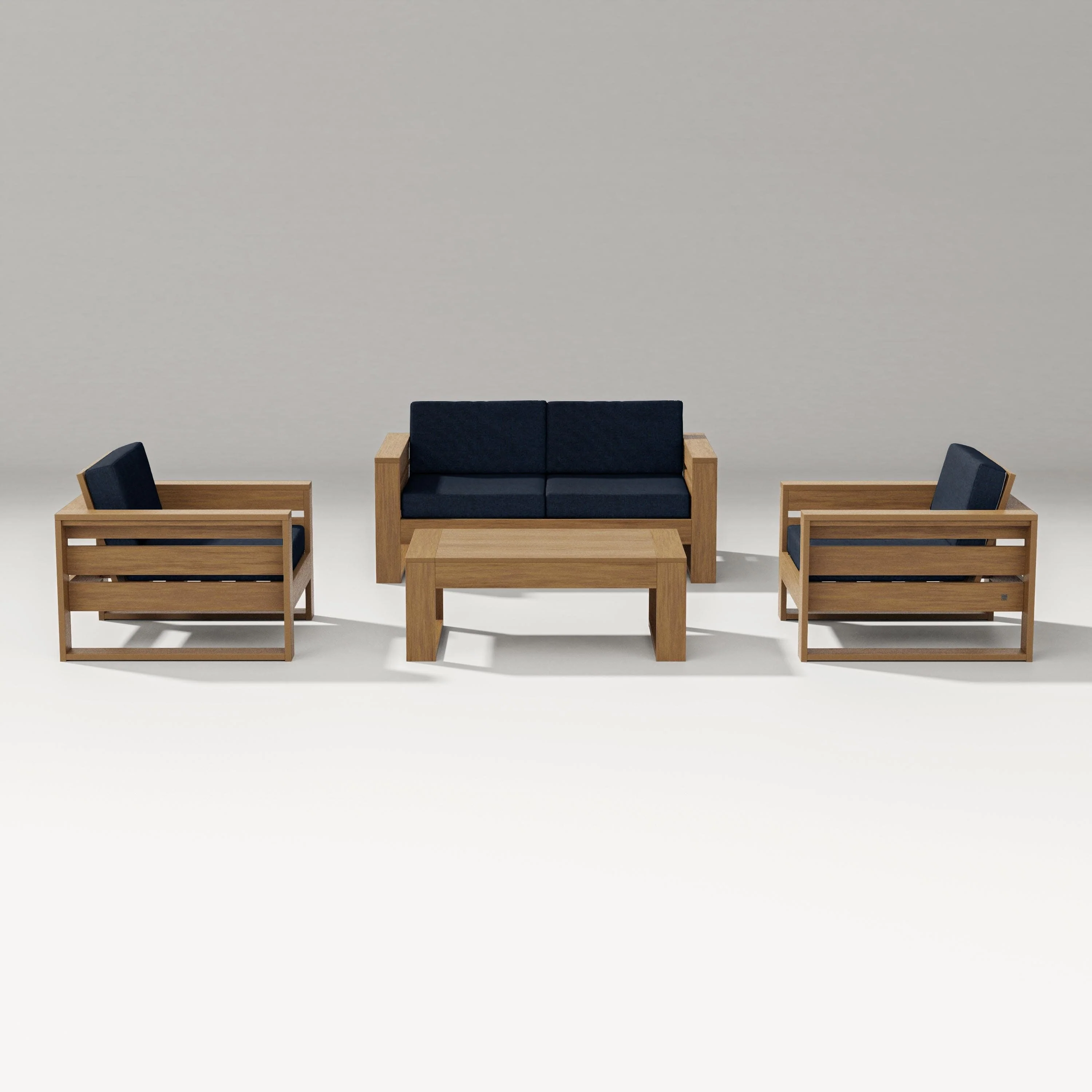 Latitude 4-Piece Lounge Loveseat Set - Image 74