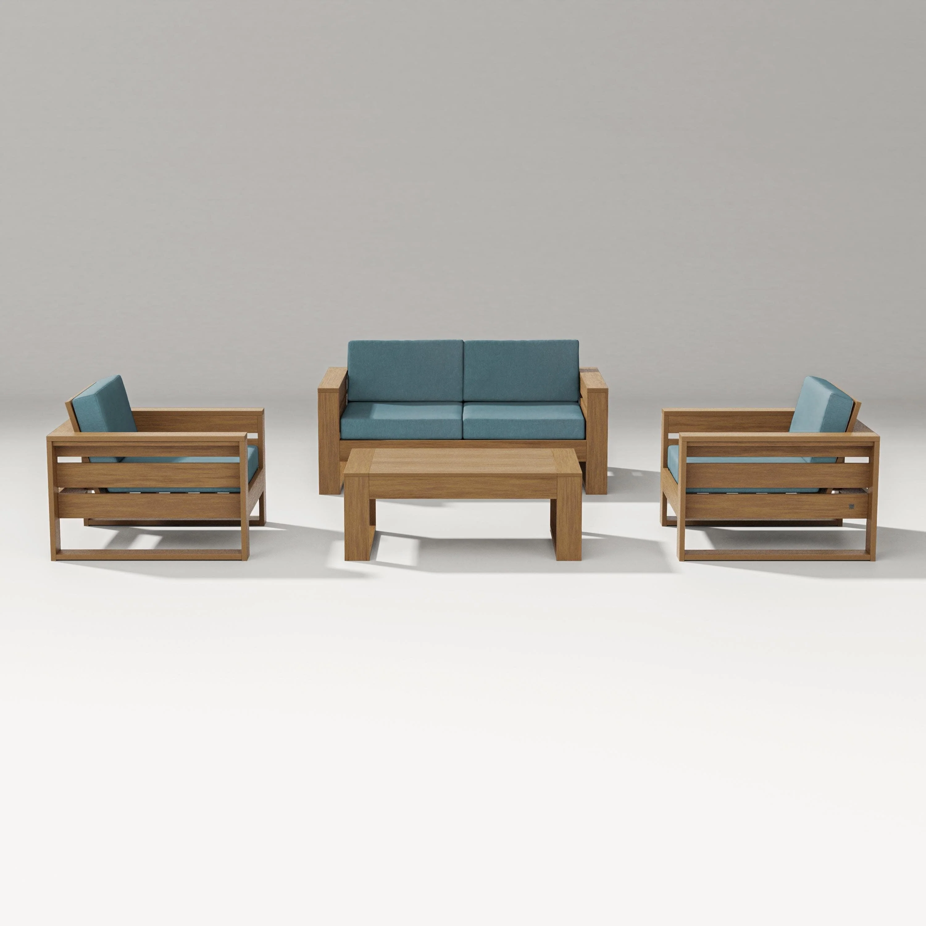 Latitude 4-Piece Lounge Loveseat Set - Image 79