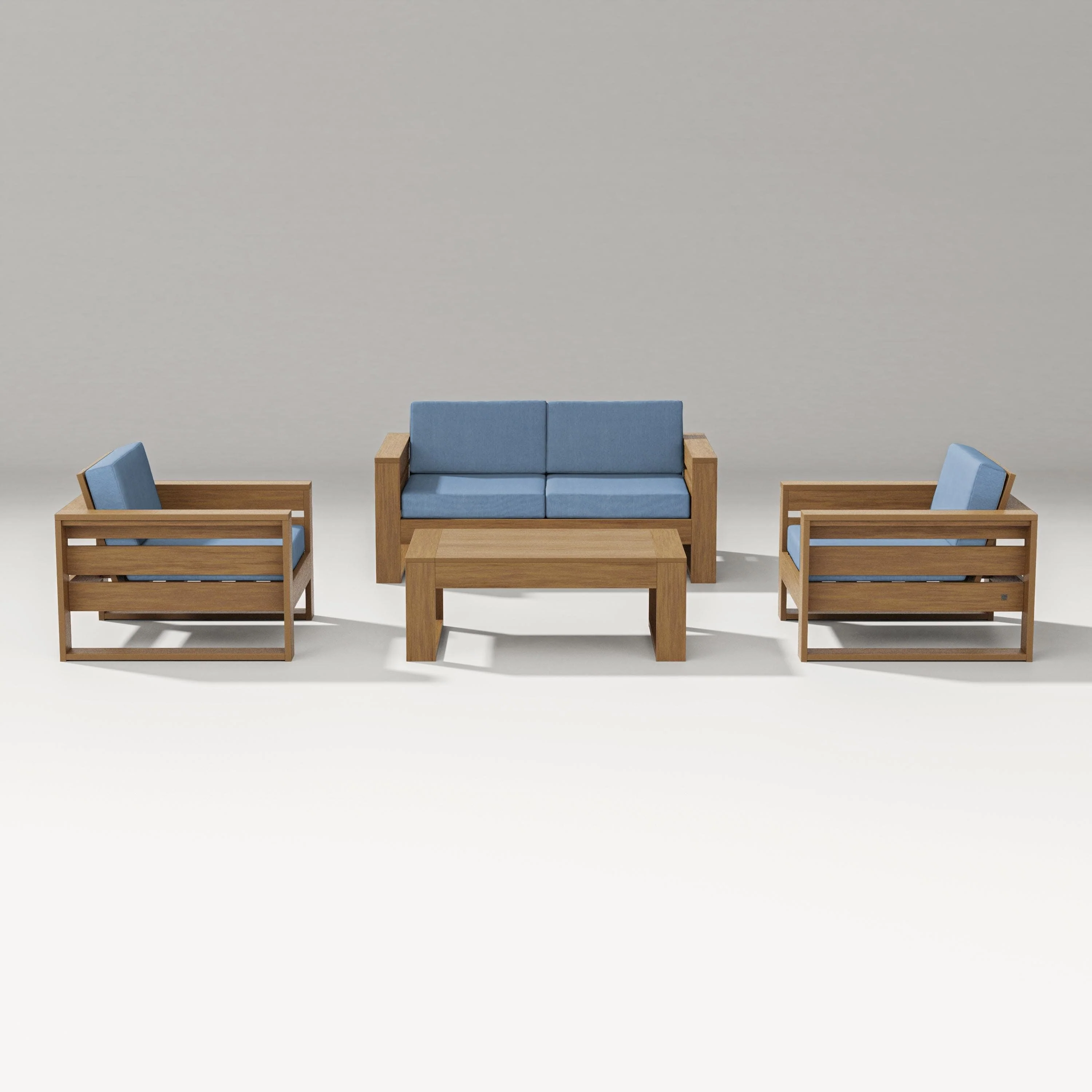 Latitude 4-Piece Lounge Loveseat Set - Image 81