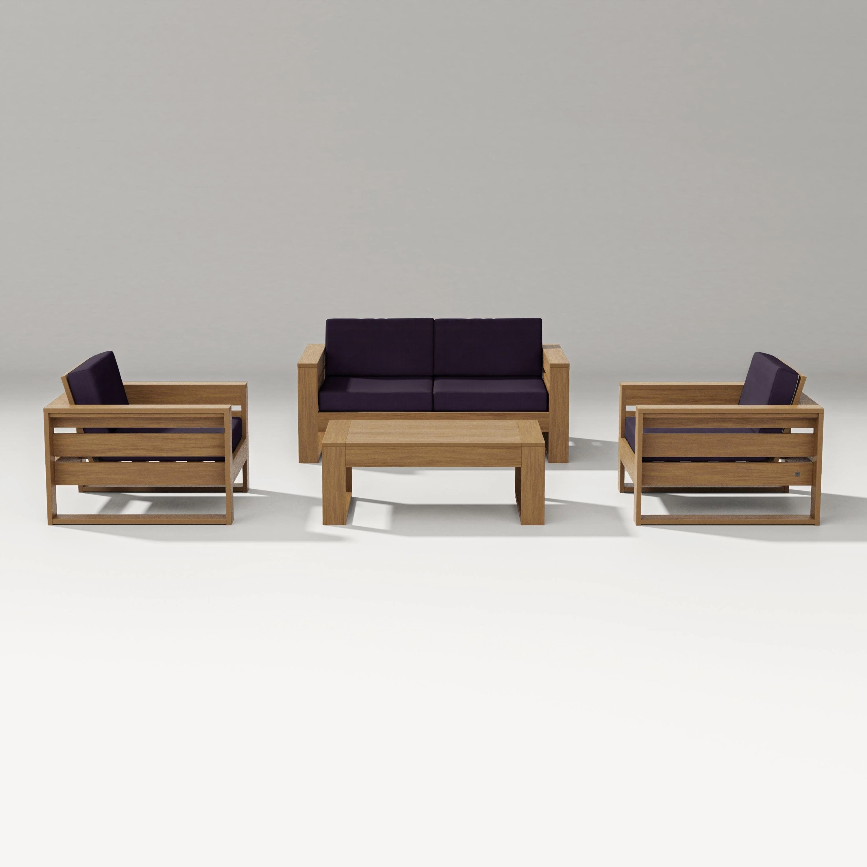 Latitude 4-Piece Lounge Loveseat Set - Image 83