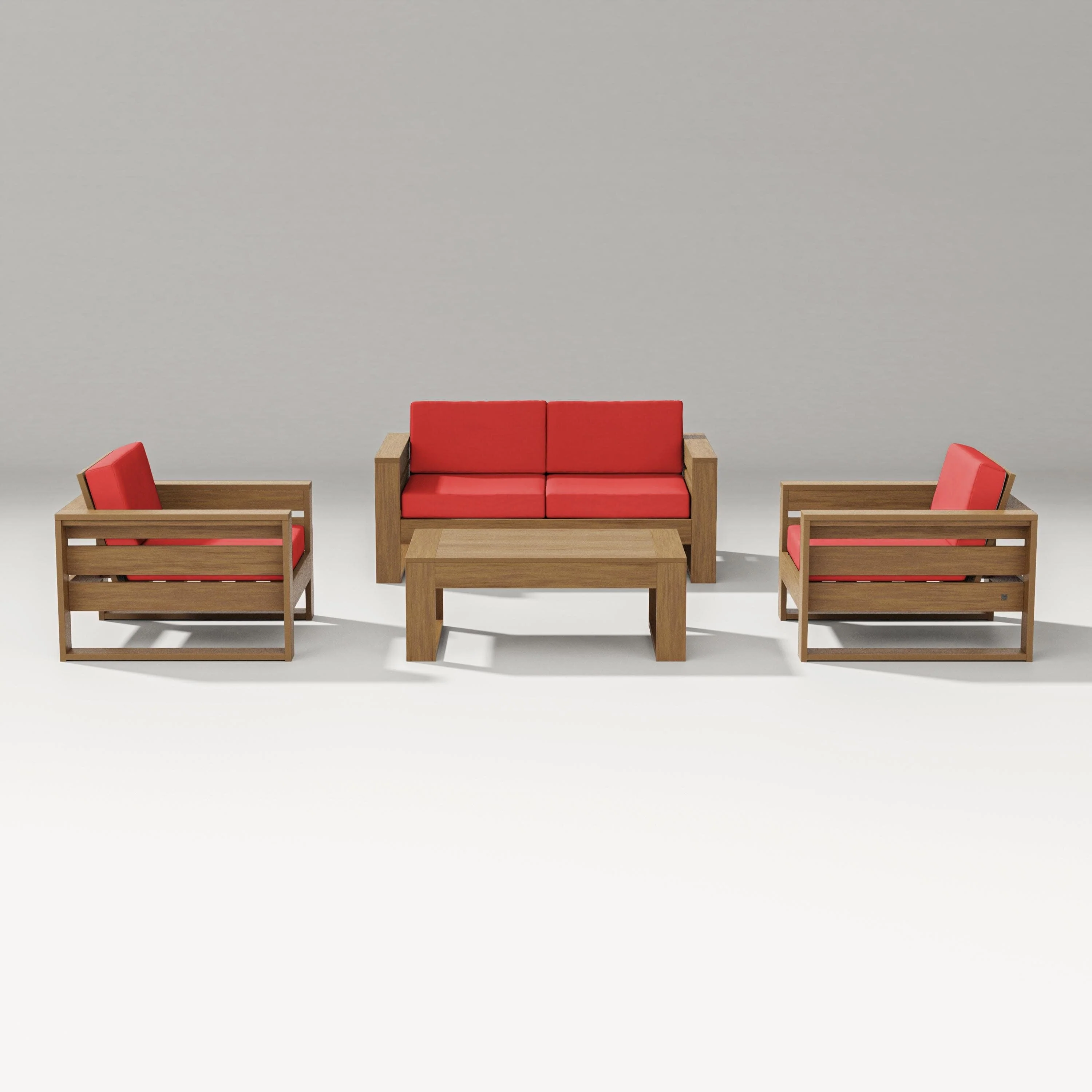 Latitude 4-Piece Lounge Loveseat Set - Image 84