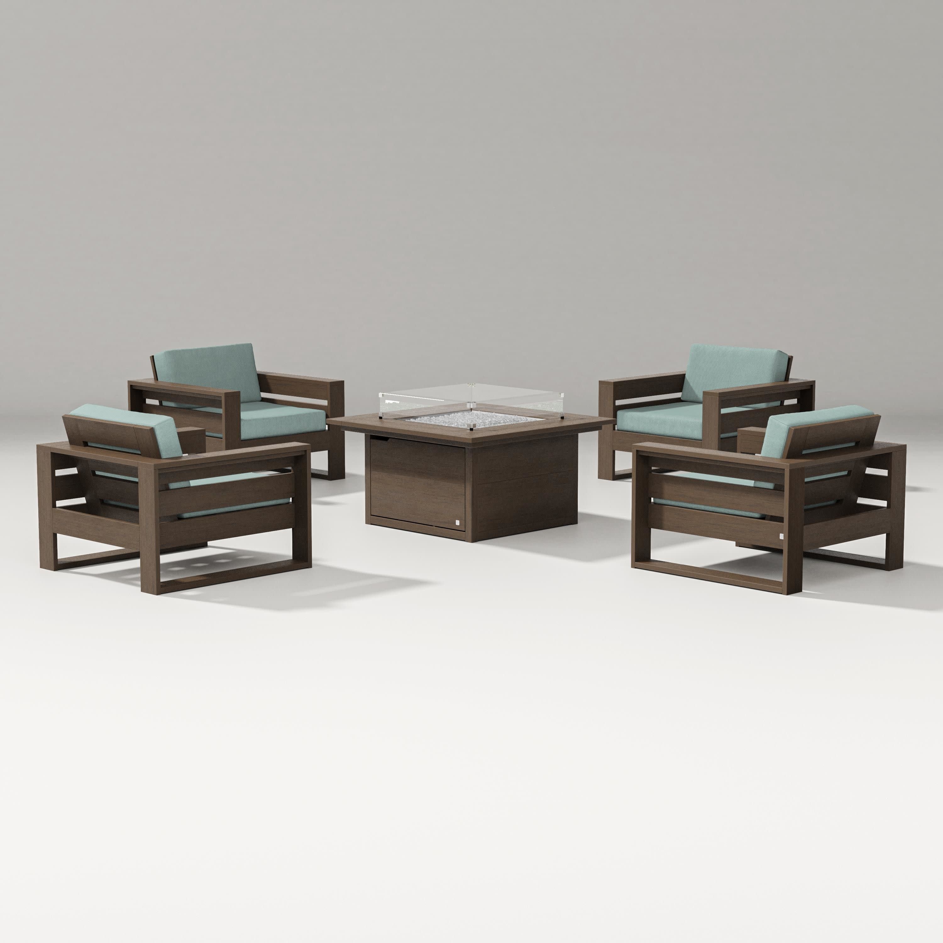 Latitude 5-Piece Lounge Fire Table Set - Image 20