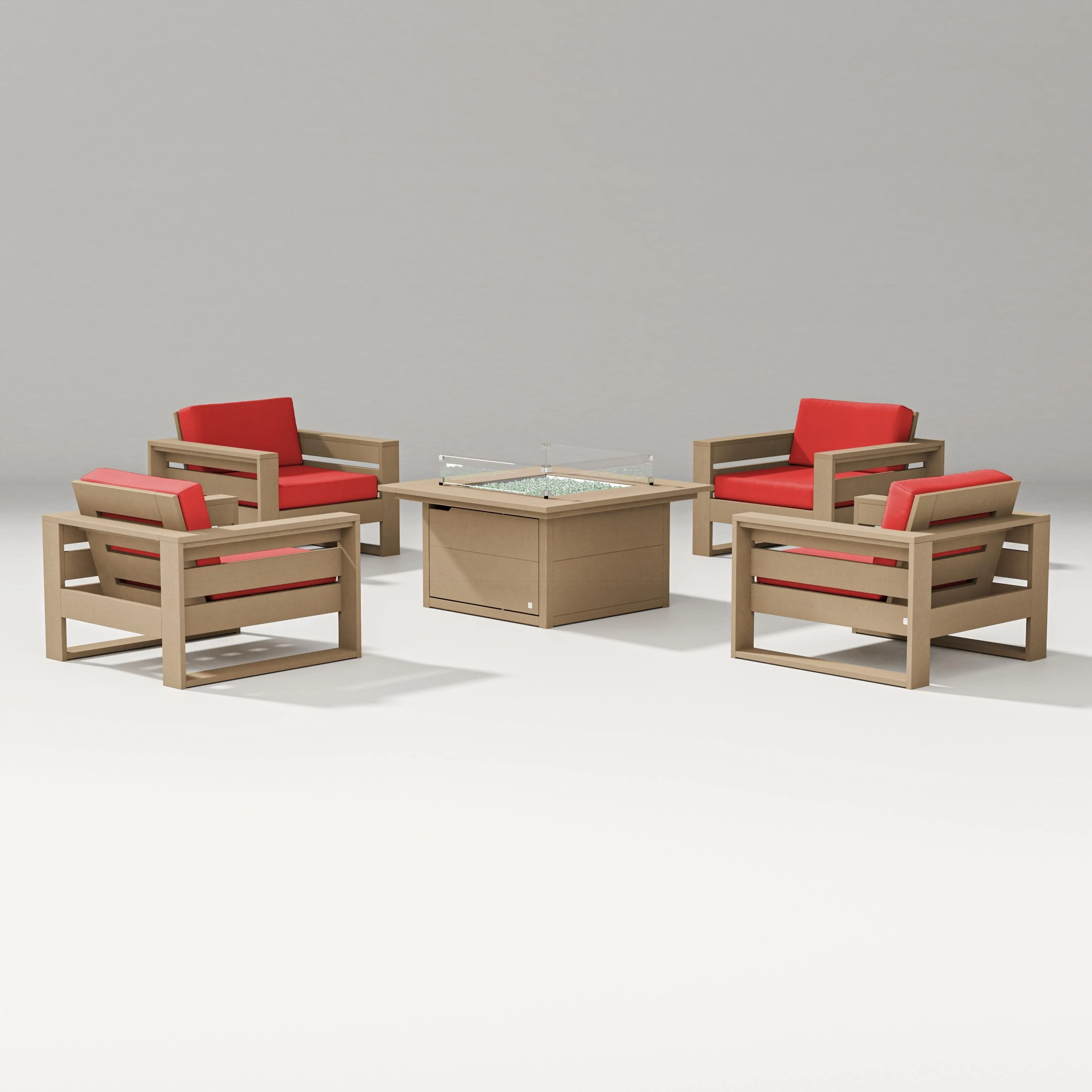Latitude 5-Piece Lounge Fire Table Set - Image 22