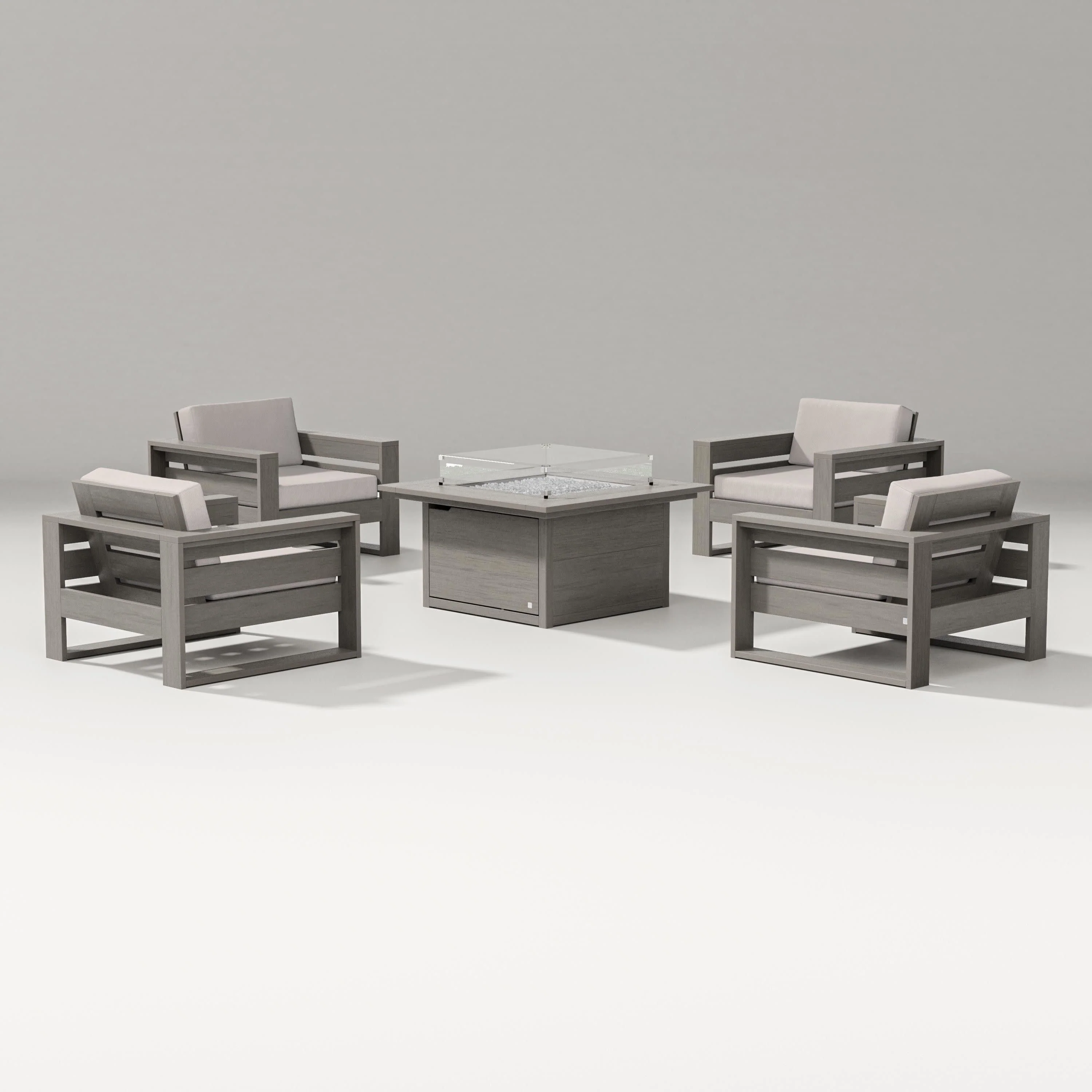 Latitude 5-Piece Lounge Fire Table Set - Image 24