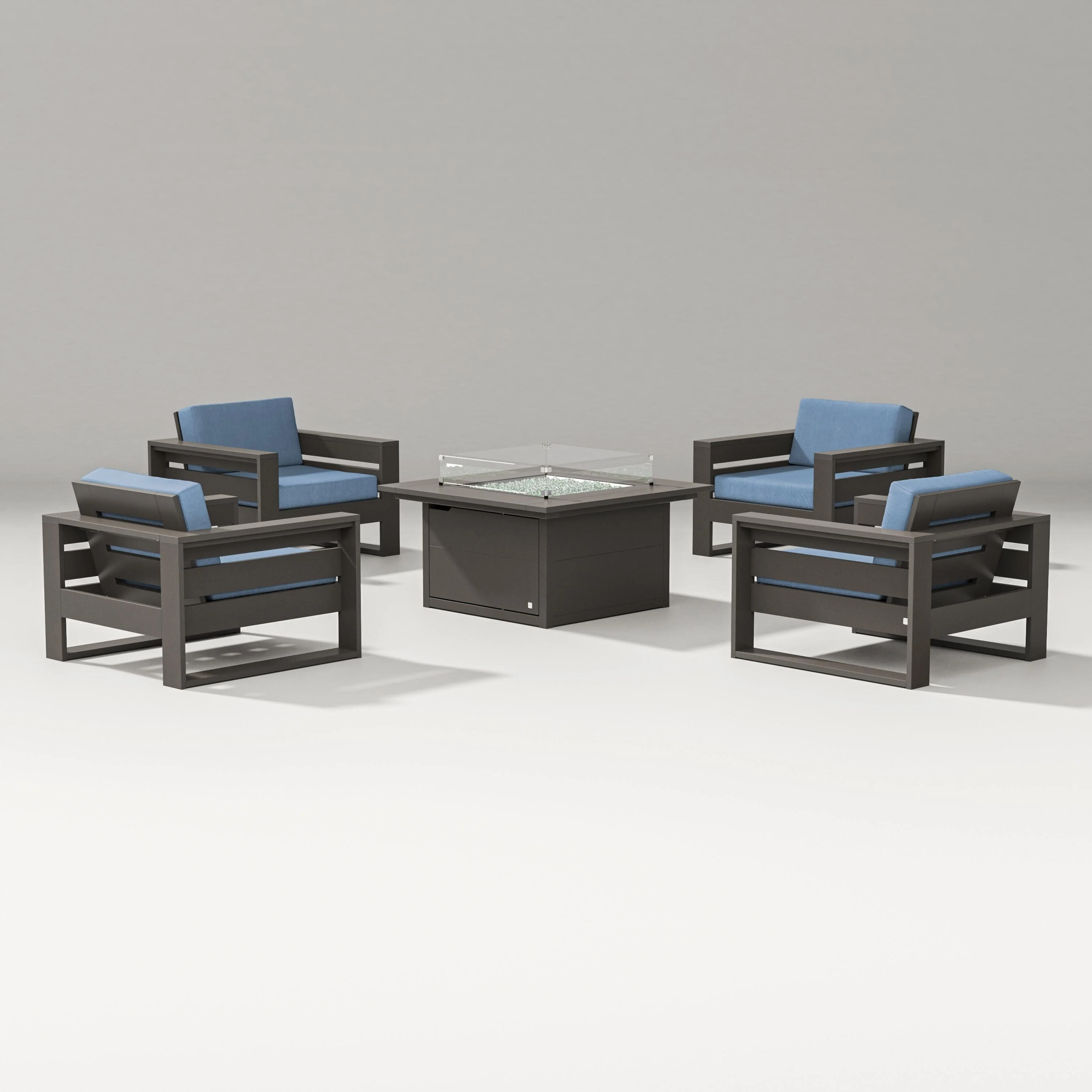 Latitude 5-Piece Lounge Fire Table Set - Image 33