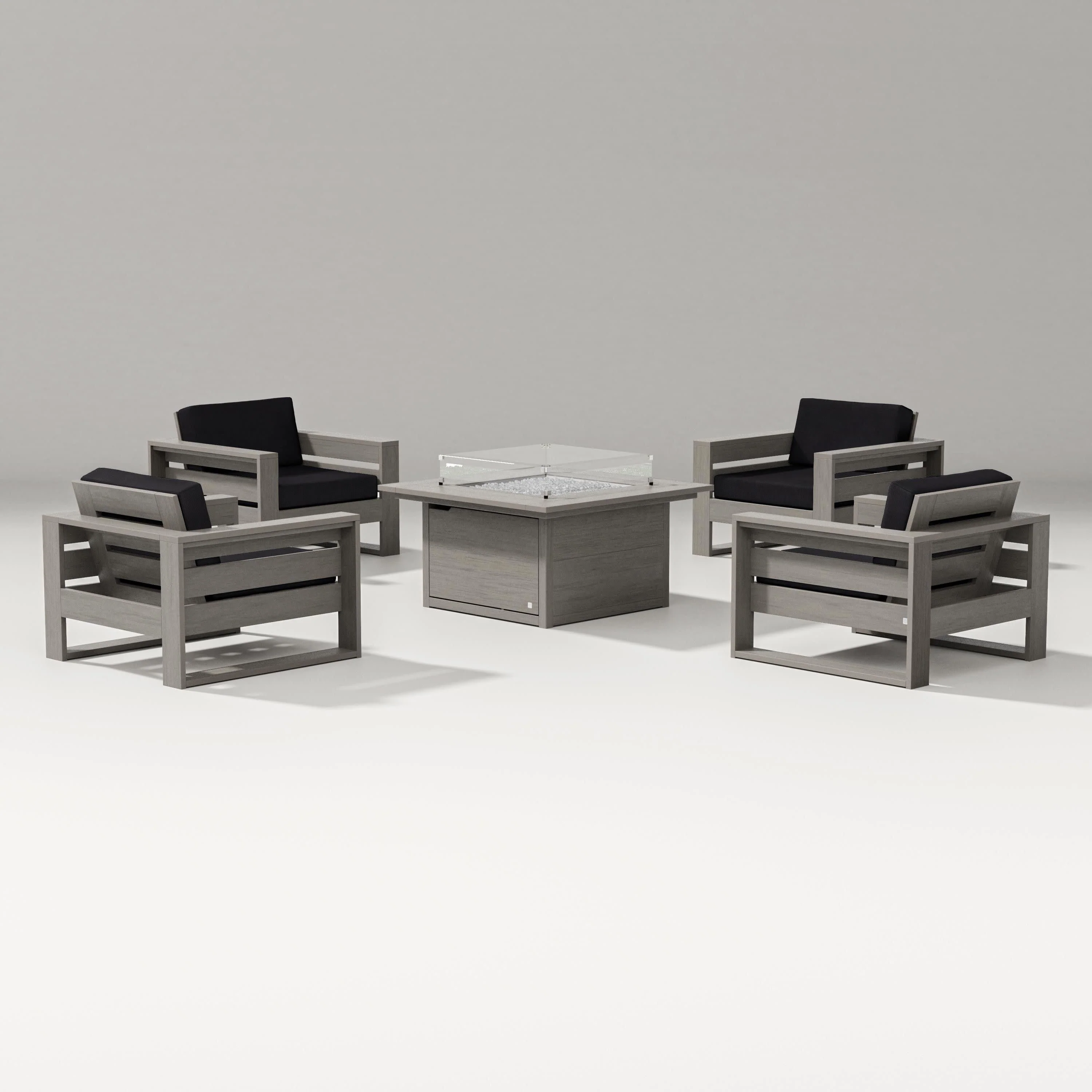 Latitude 5-Piece Lounge Fire Table Set - Image 36