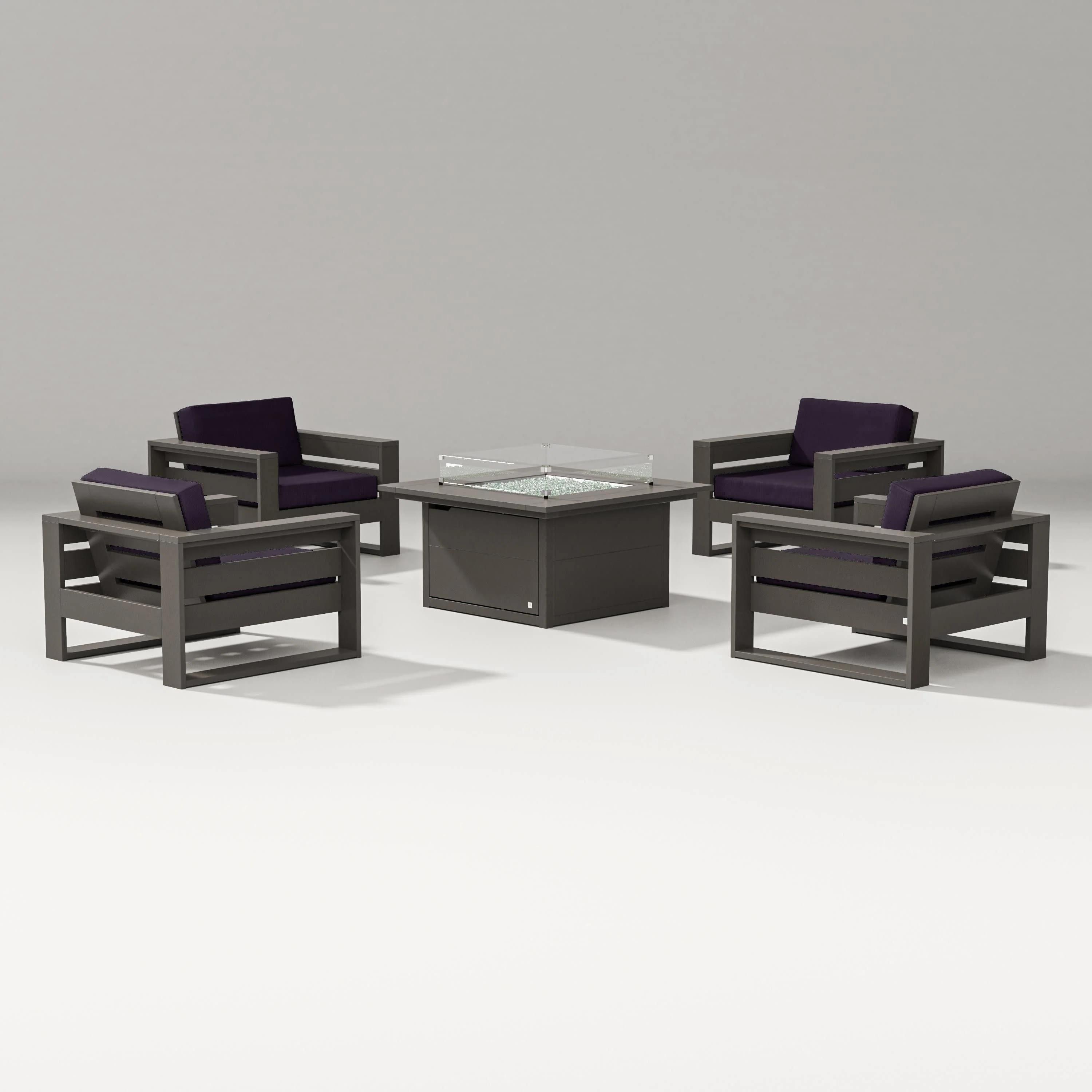 Latitude 5-Piece Lounge Fire Table Set - Image 50