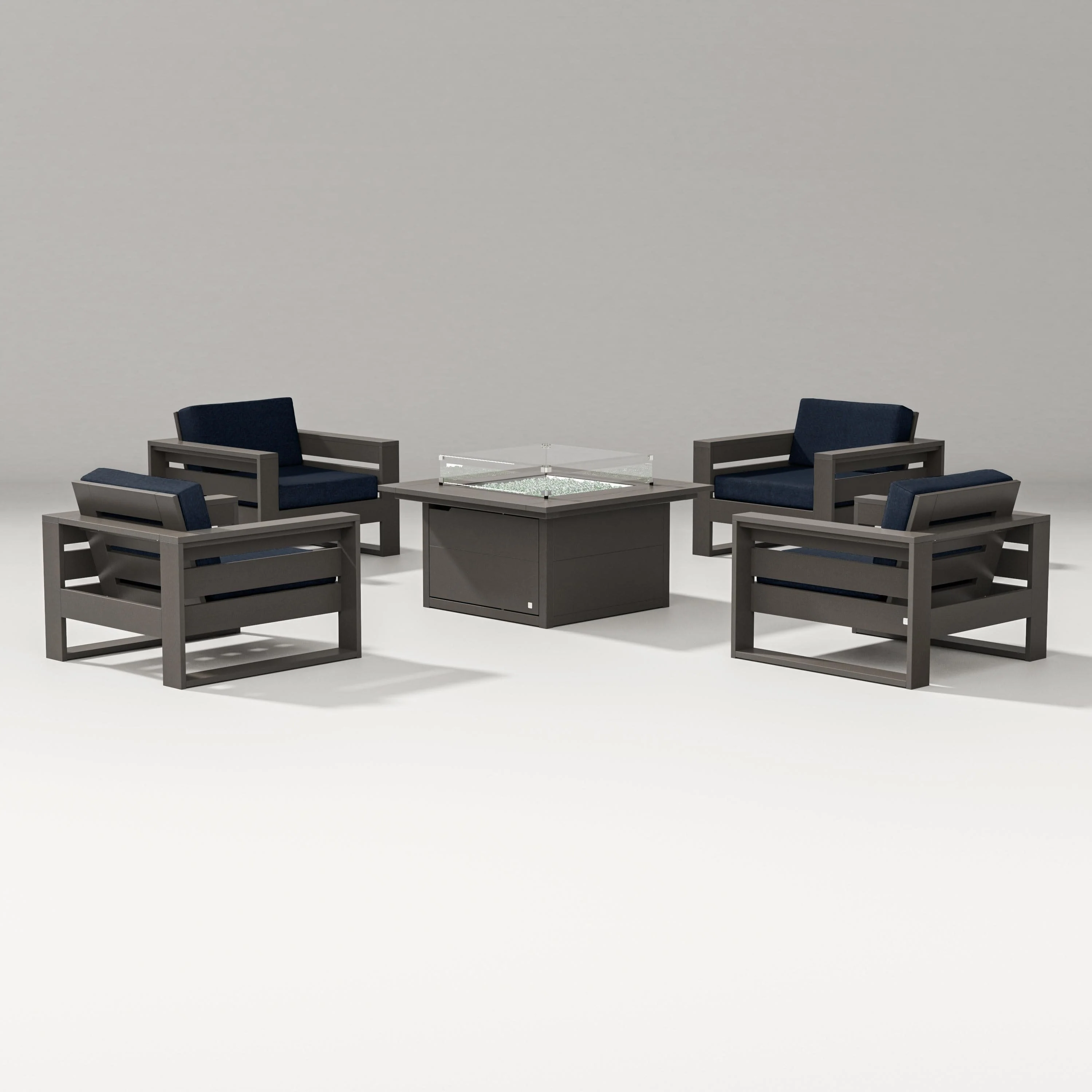 Latitude 5-Piece Lounge Fire Table Set - Image 51