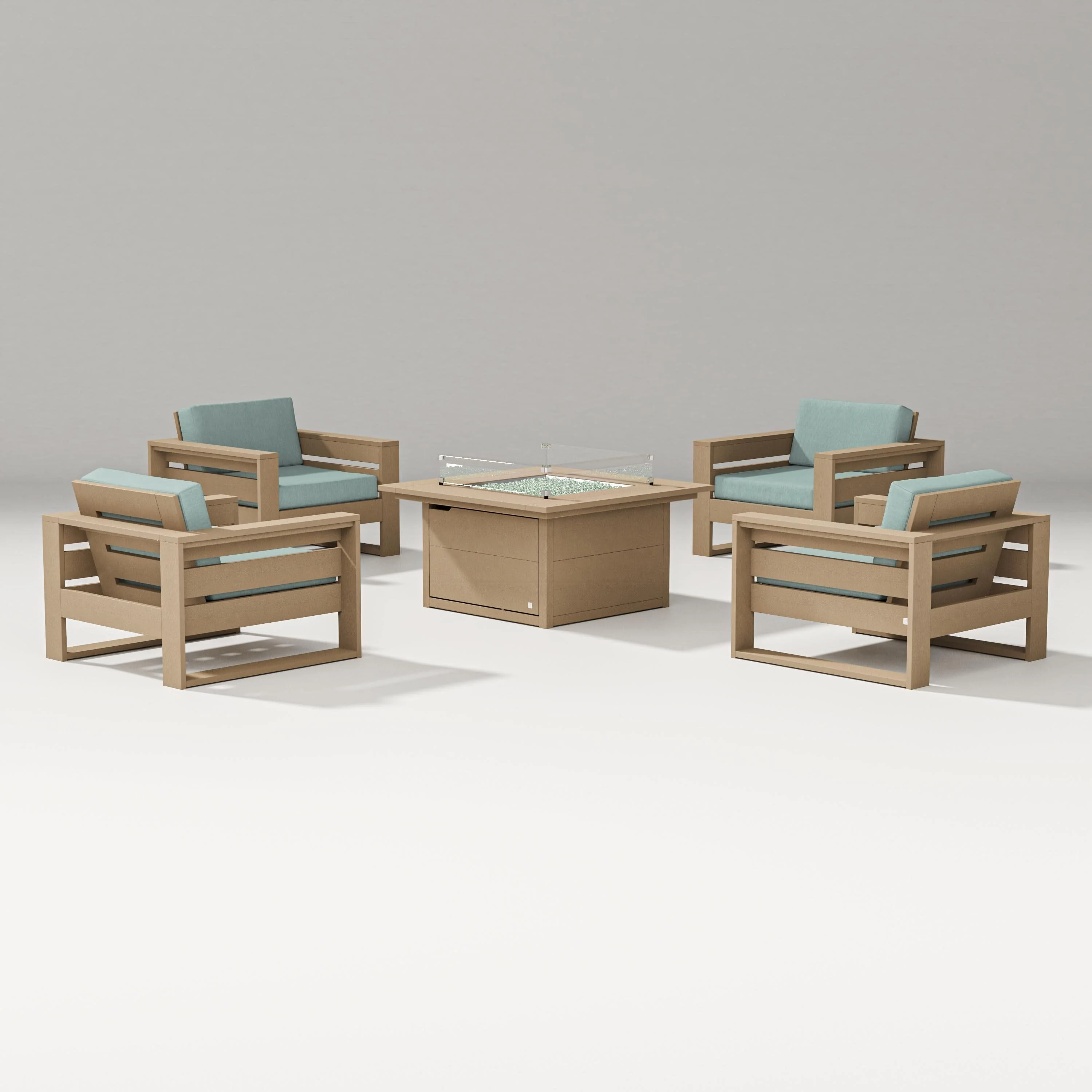 Latitude 5-Piece Lounge Fire Table Set - Image 53