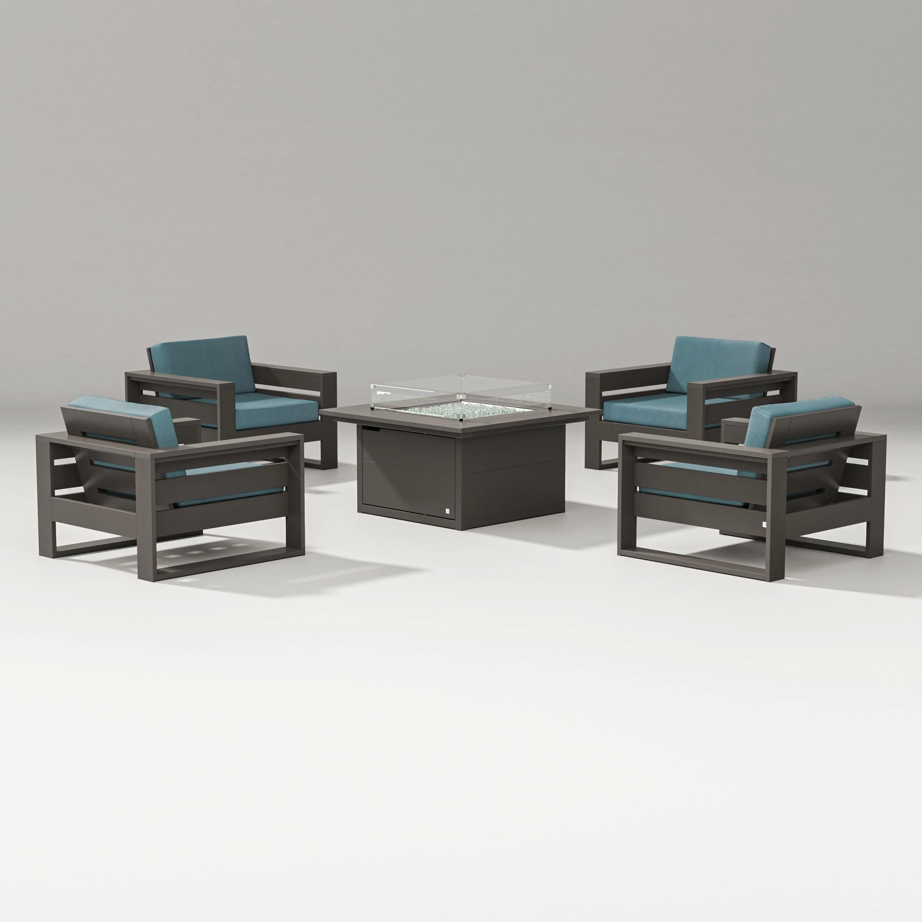 Latitude 5-Piece Lounge Fire Table Set - Image 55