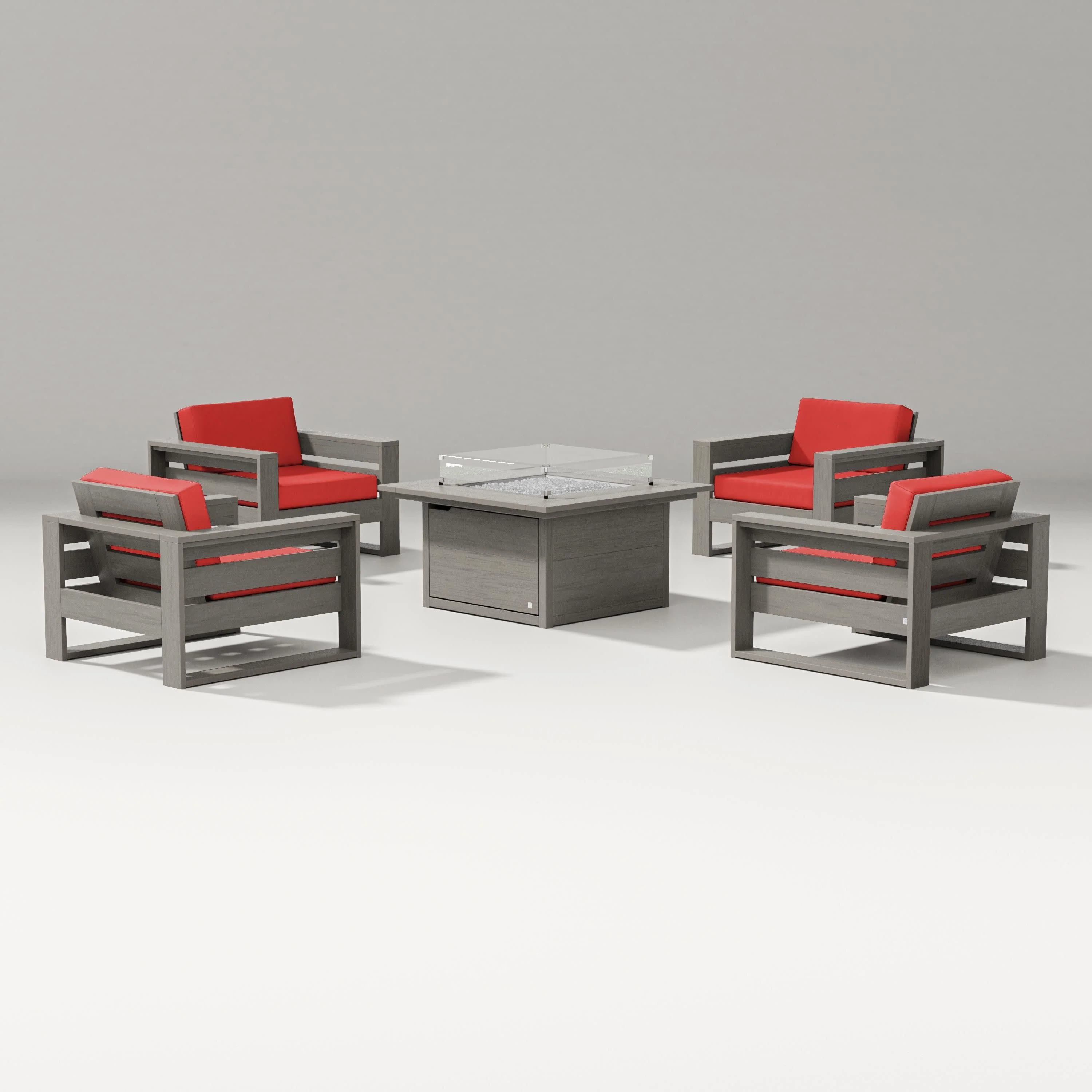 Latitude 5-Piece Lounge Fire Table Set - Image 56