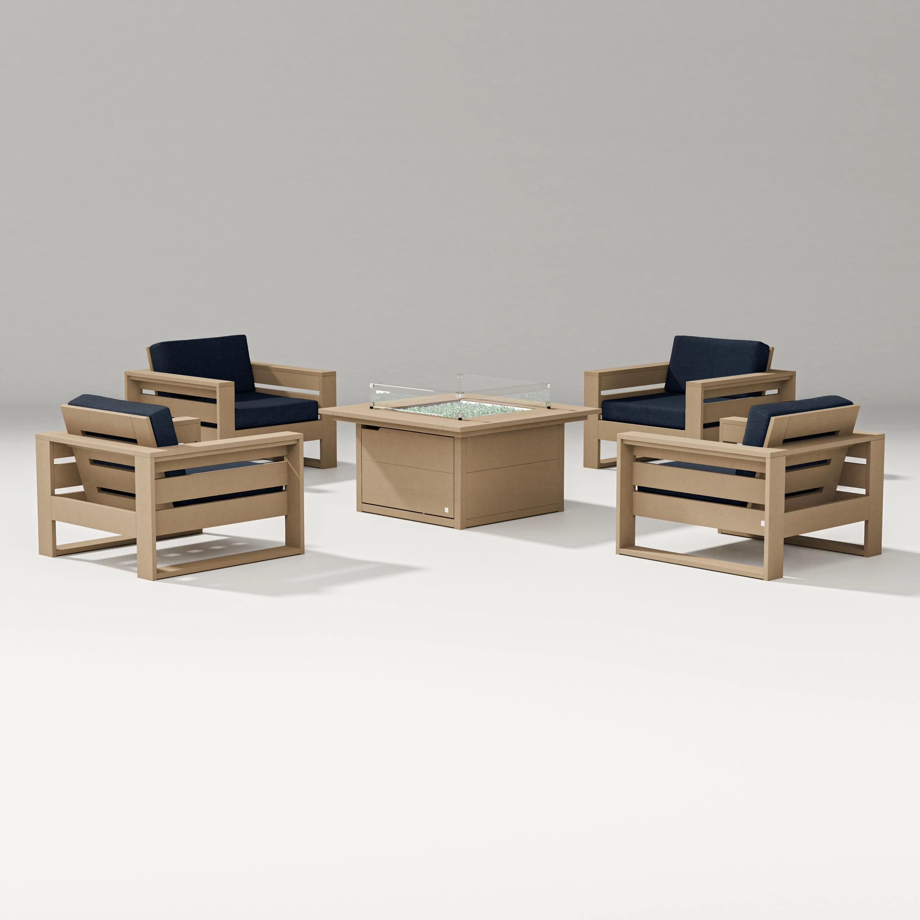 Latitude 5-Piece Lounge Fire Table Set - Image 59