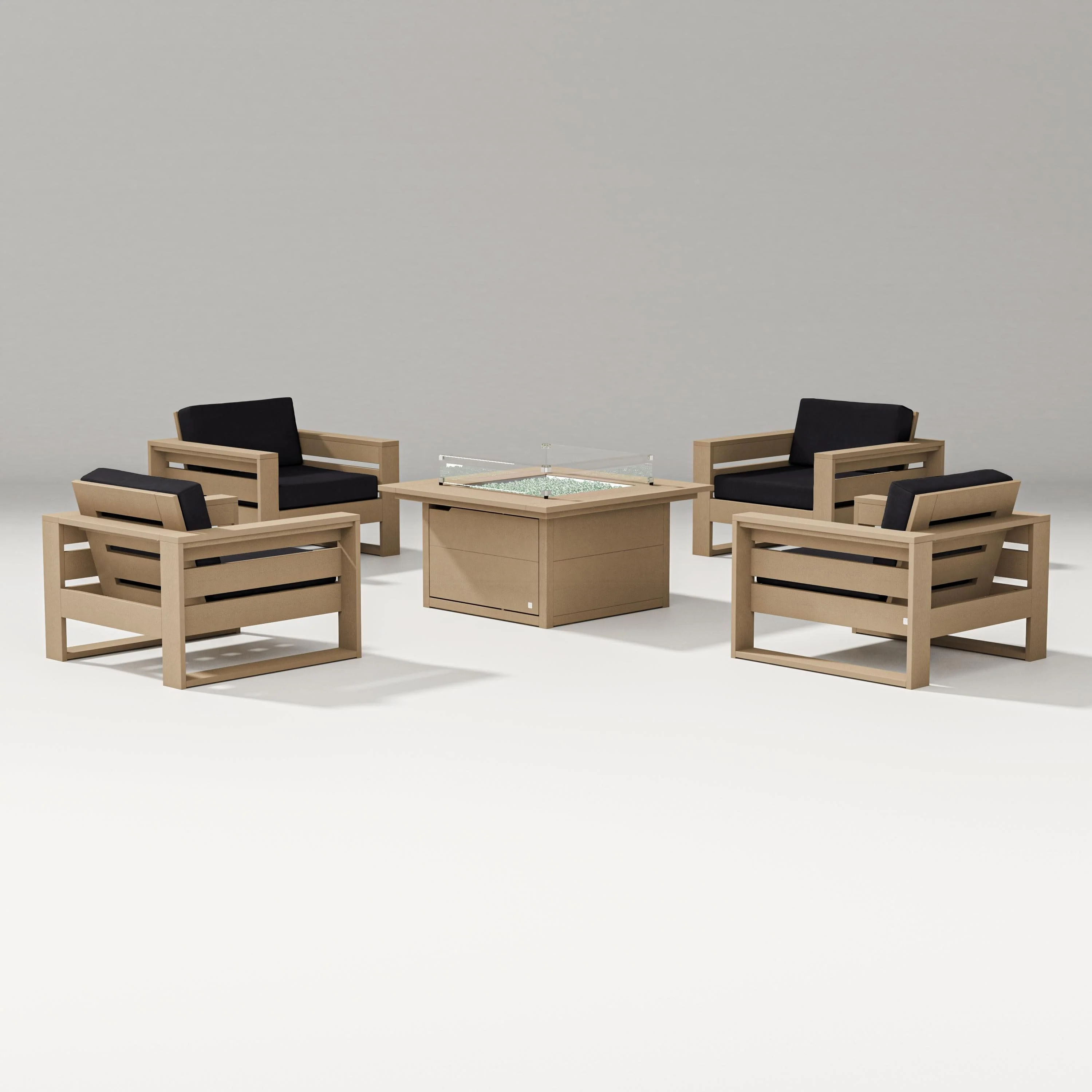 Latitude 5-Piece Lounge Fire Table Set - Image 63
