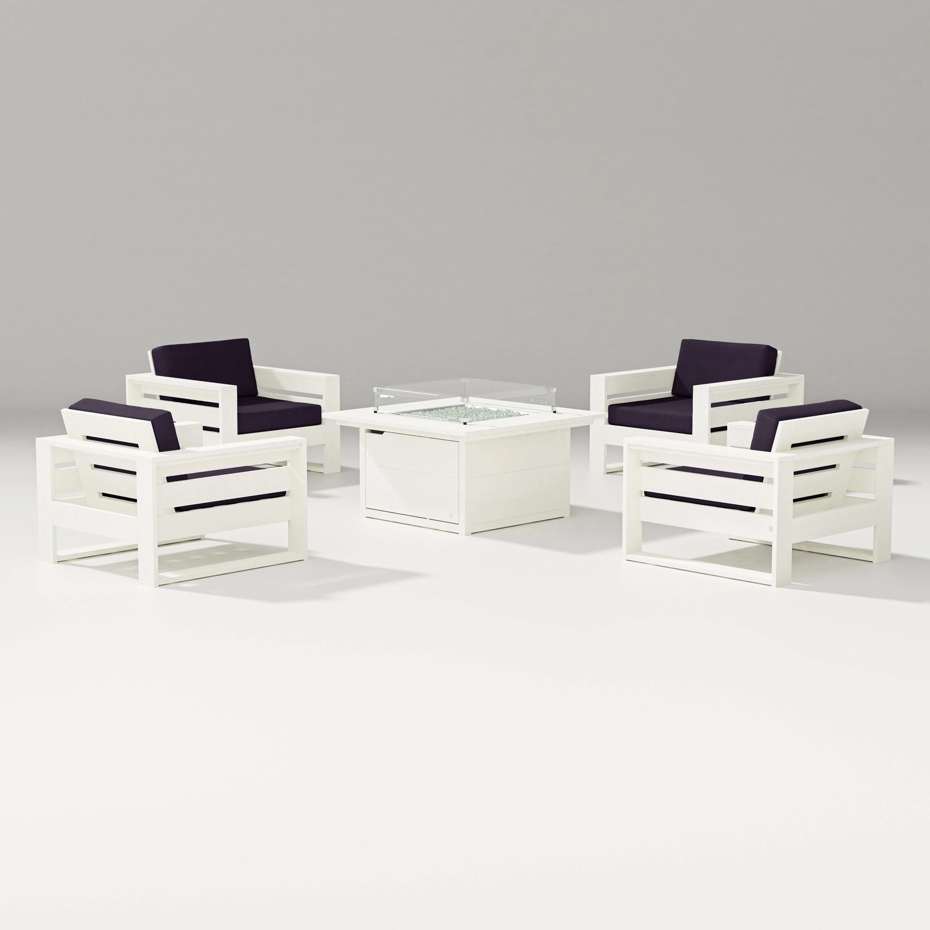 Latitude 5-Piece Lounge Fire Table Set - Image 67