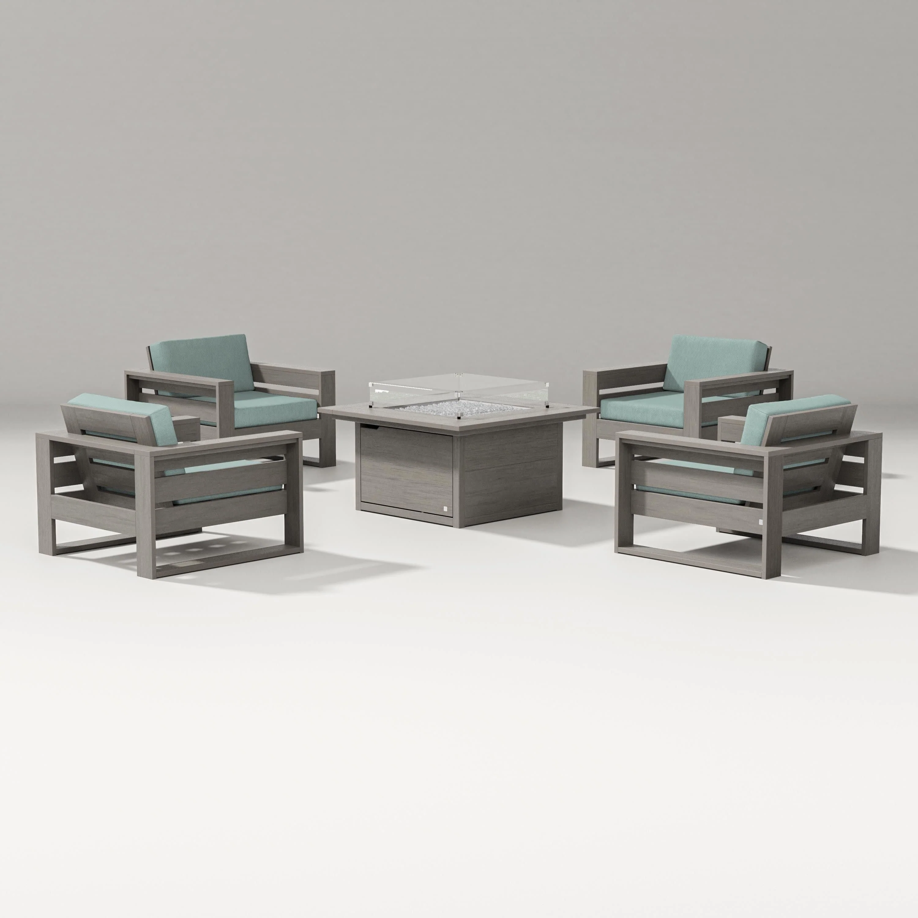 Latitude 5-Piece Lounge Fire Table Set - Image 7