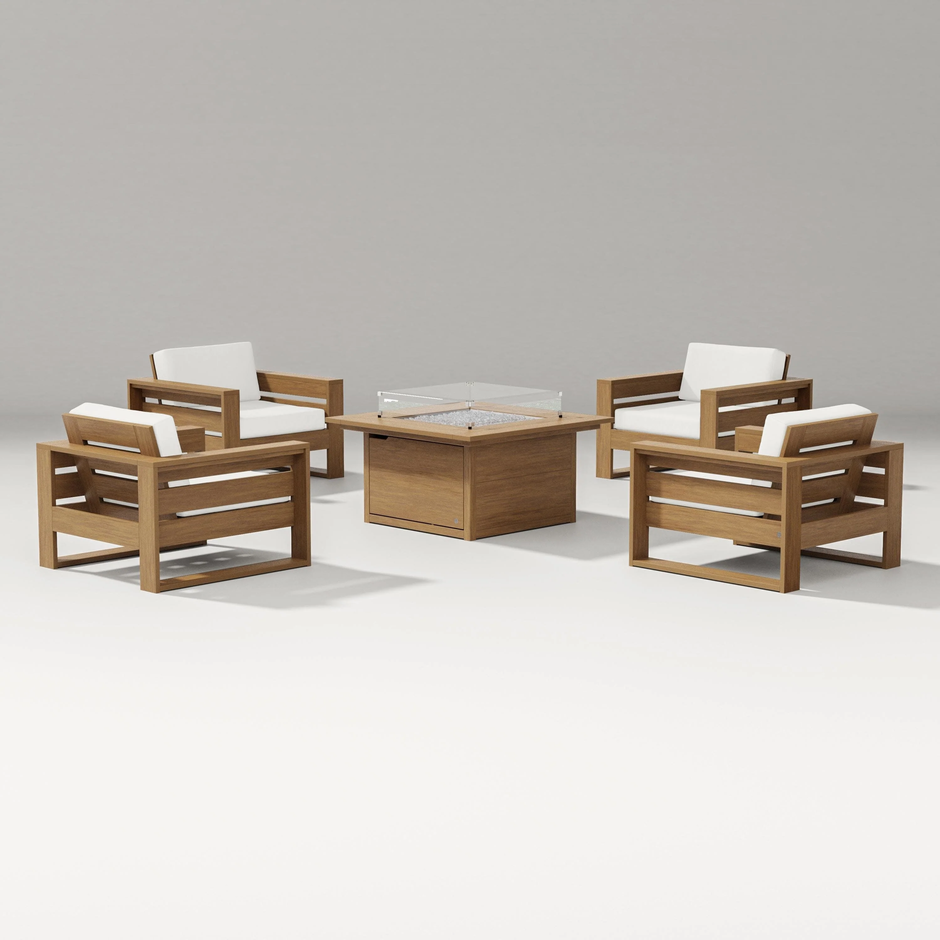 Latitude 5-Piece Lounge Fire Table Set - Image 77