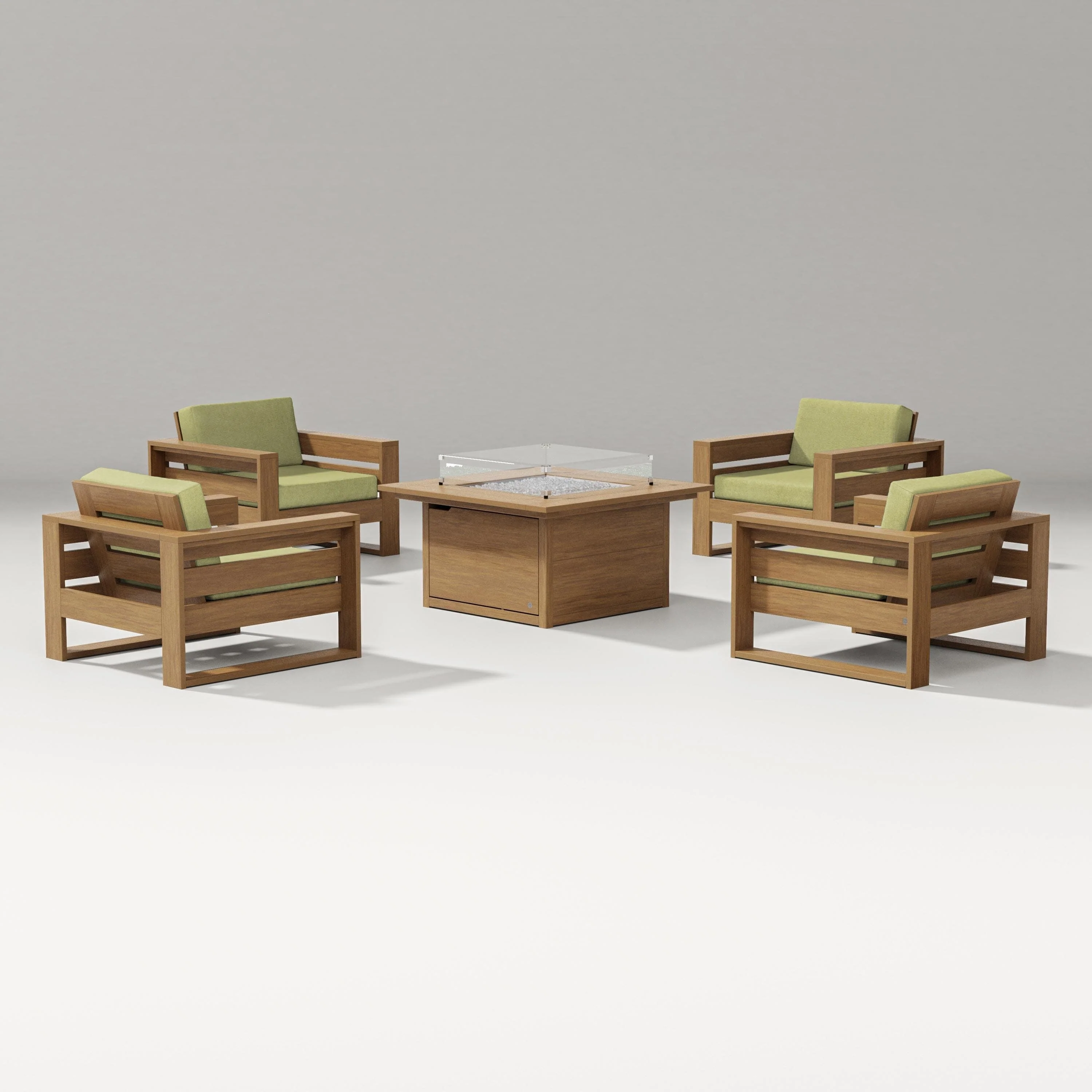 Latitude 5-Piece Lounge Fire Table Set - Image 82