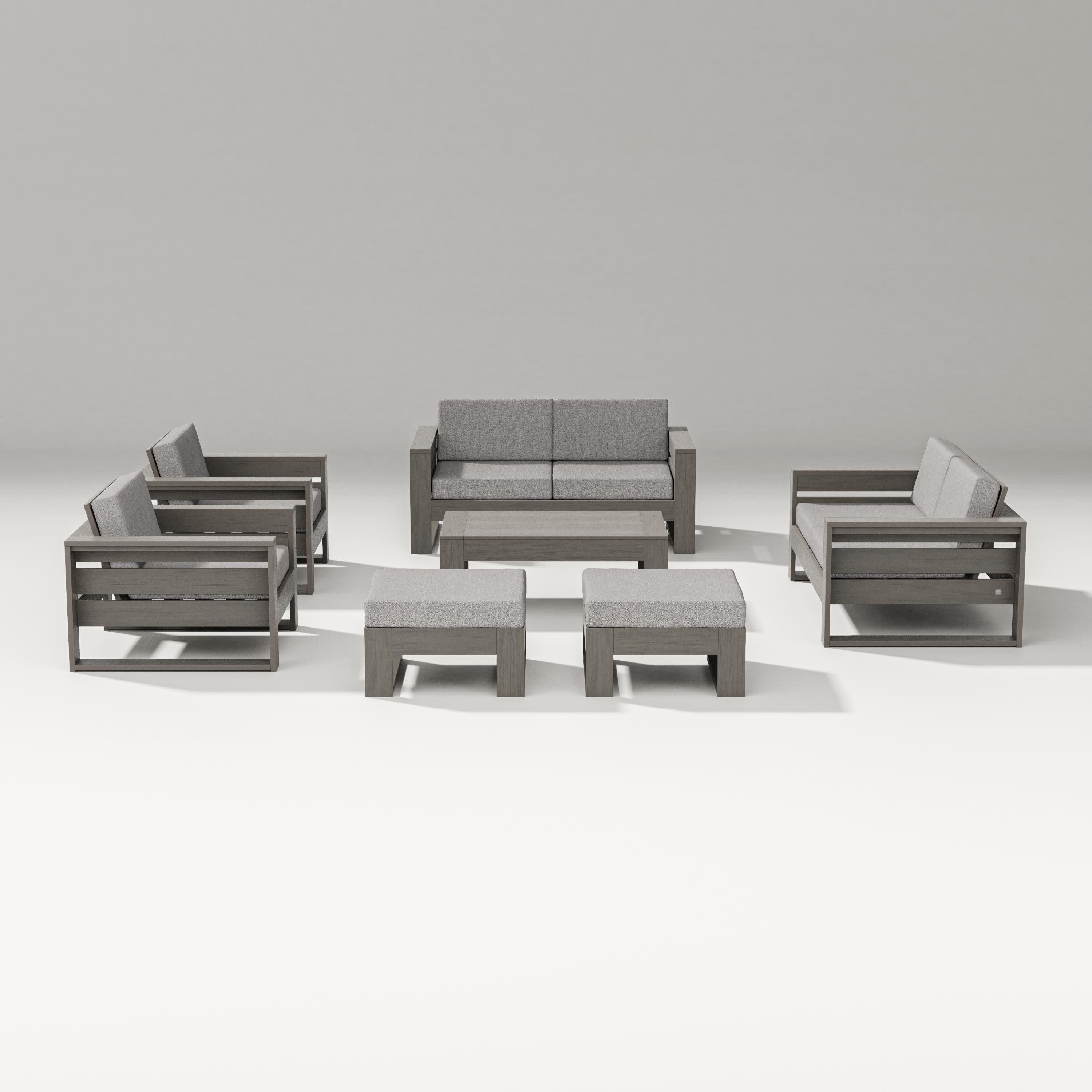 Latitude 7-Piece Lounge Loveseat Set - Image 14