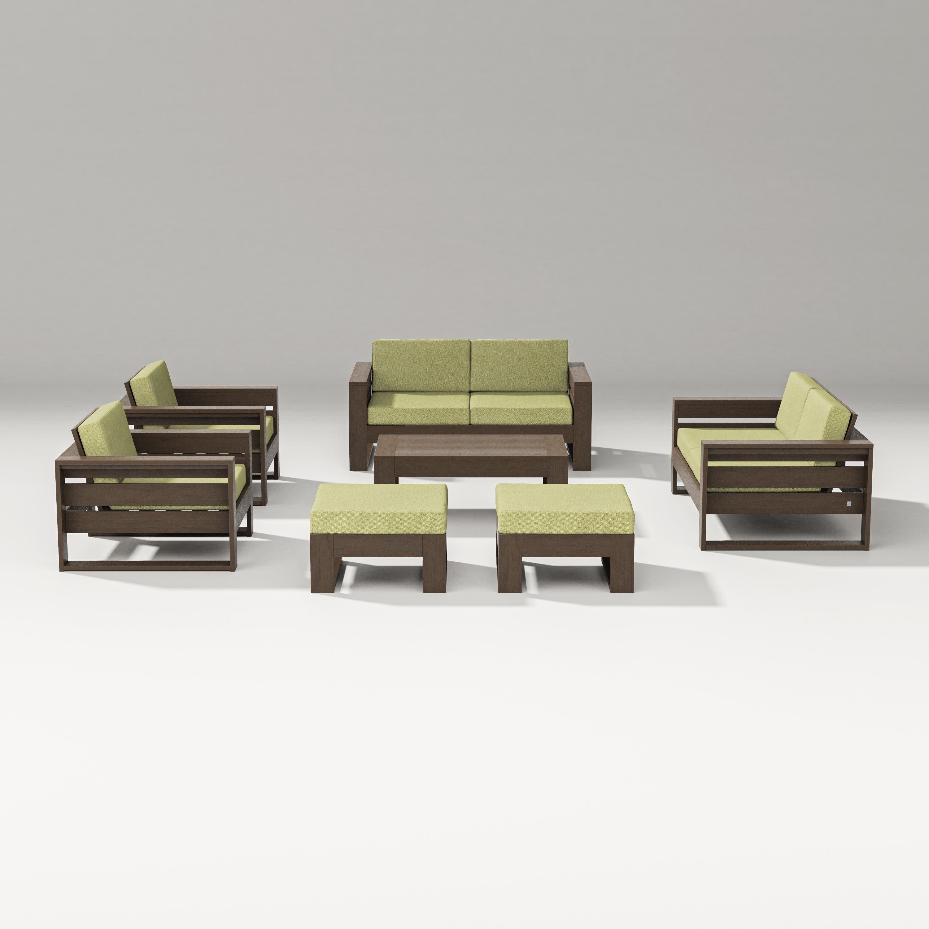 Latitude 7-Piece Lounge Loveseat Set - Image 15