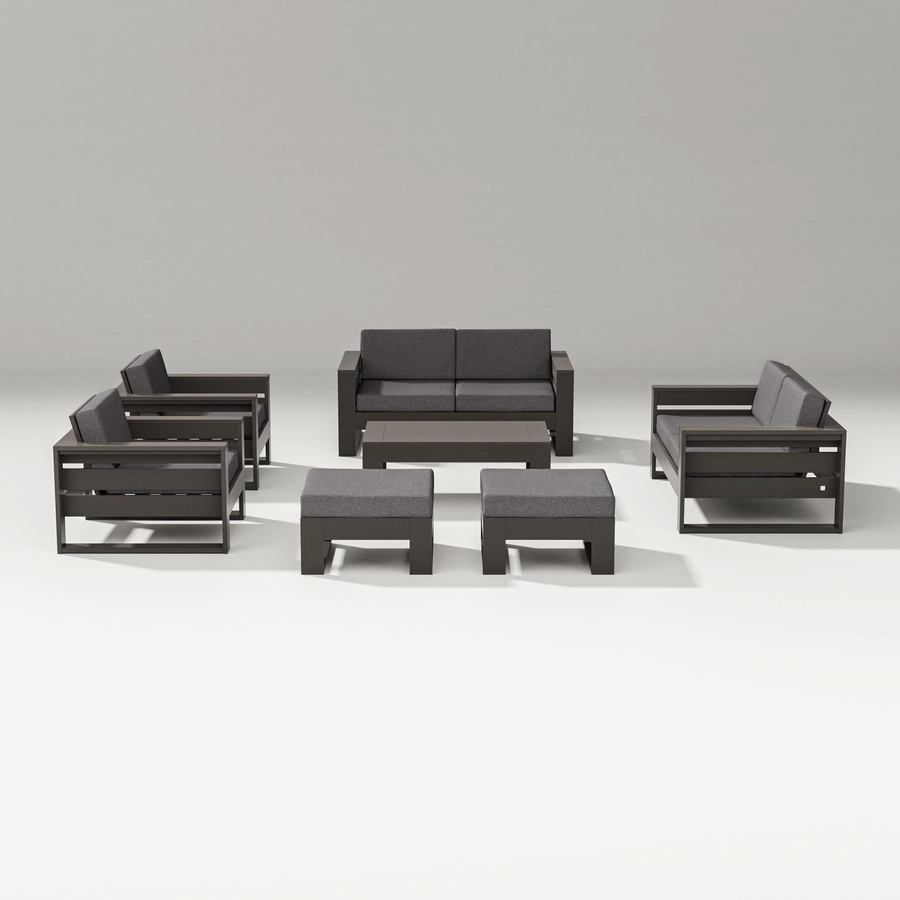 Latitude 7-Piece Lounge Loveseat Set - Image 20