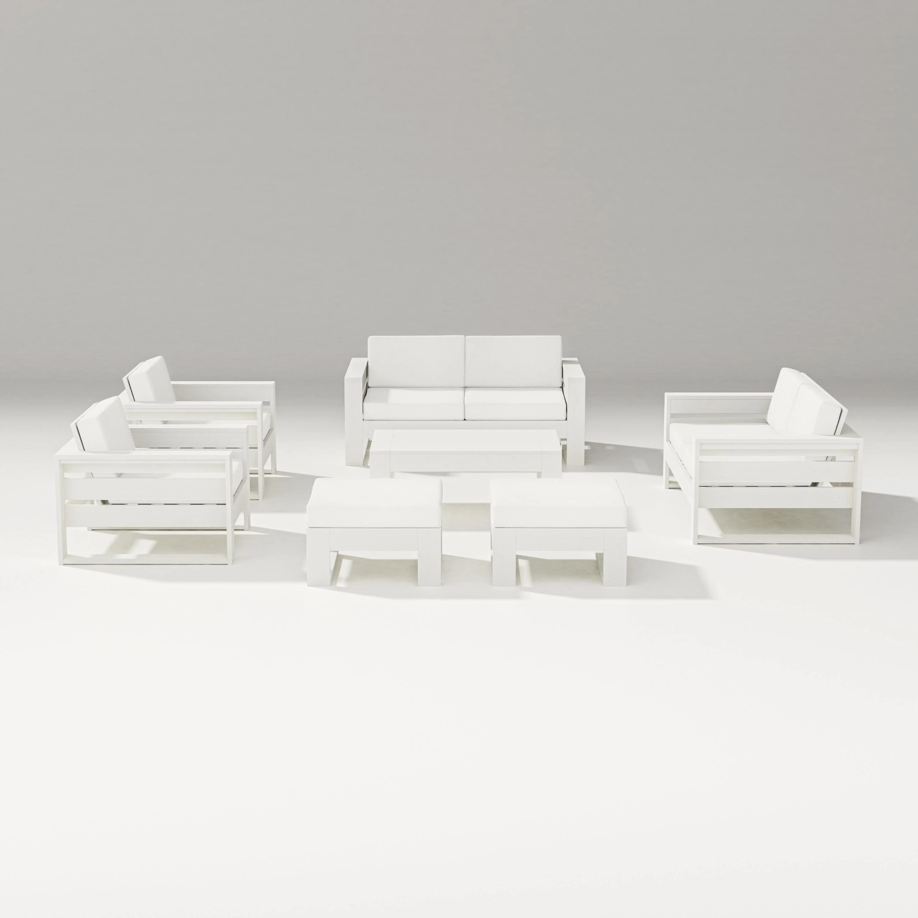 Latitude 7-Piece Lounge Loveseat Set - Image 24