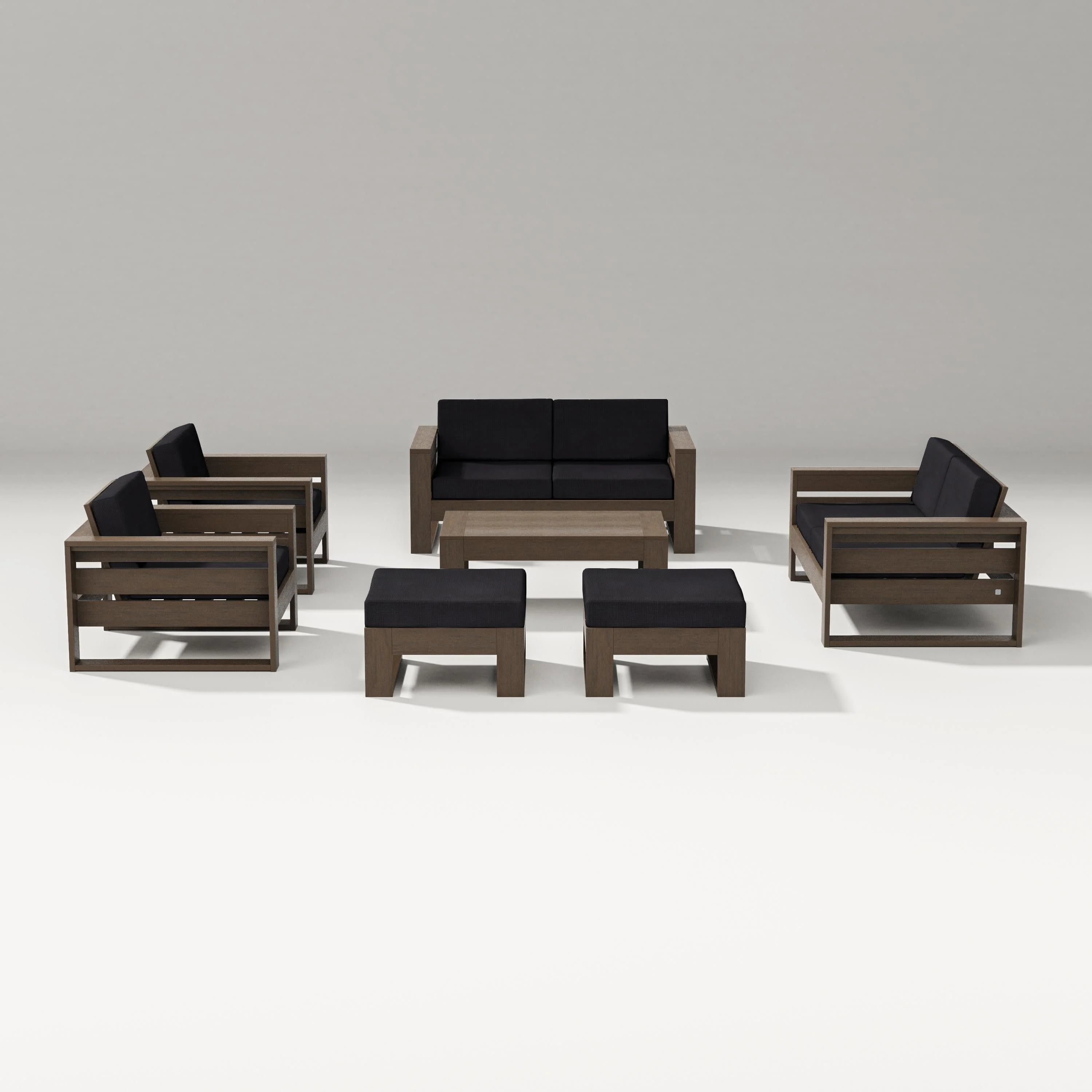 Latitude 7-Piece Lounge Loveseat Set - Image 31