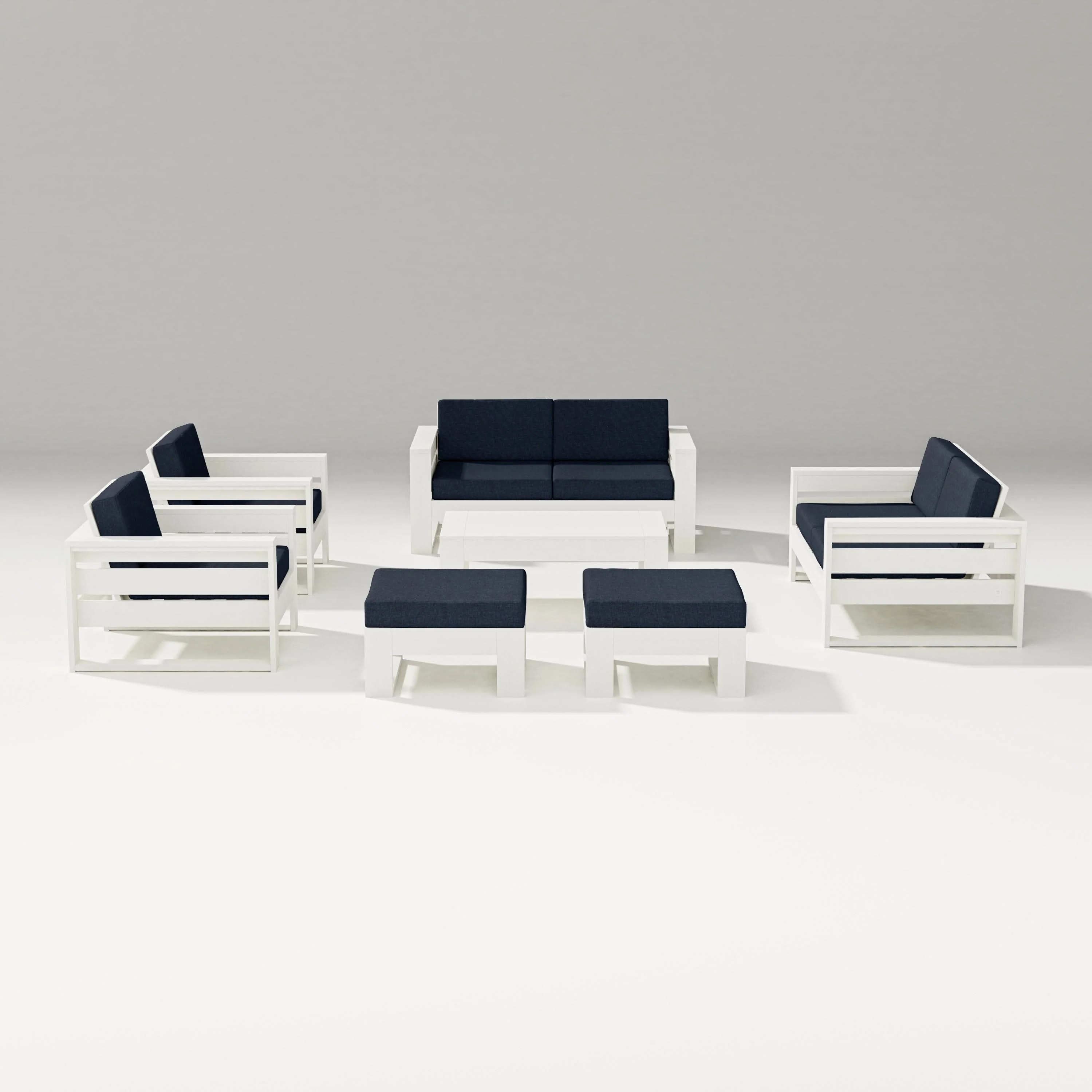 Latitude 7-Piece Lounge Loveseat Set - Image 34