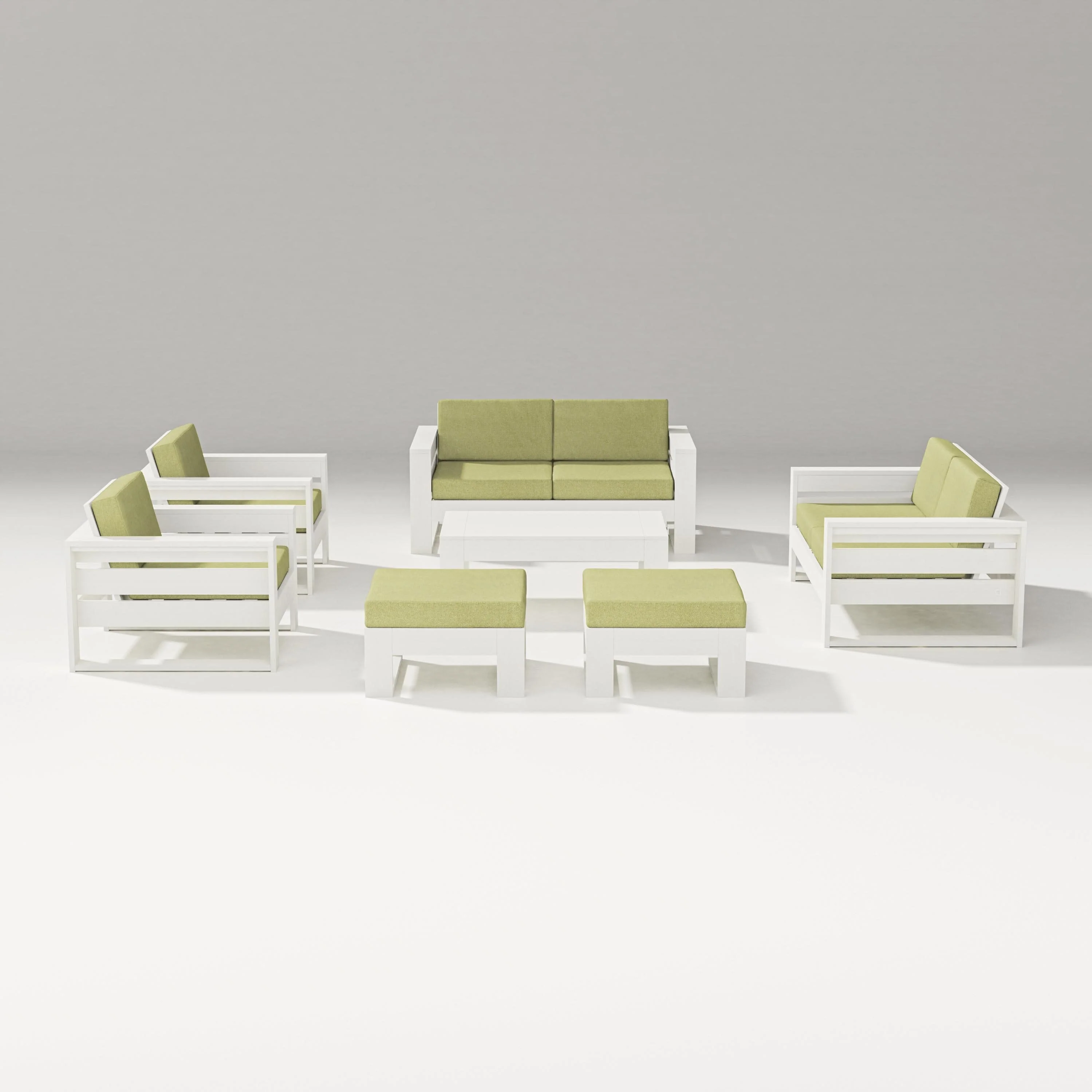 Latitude 7-Piece Lounge Loveseat Set - Image 36