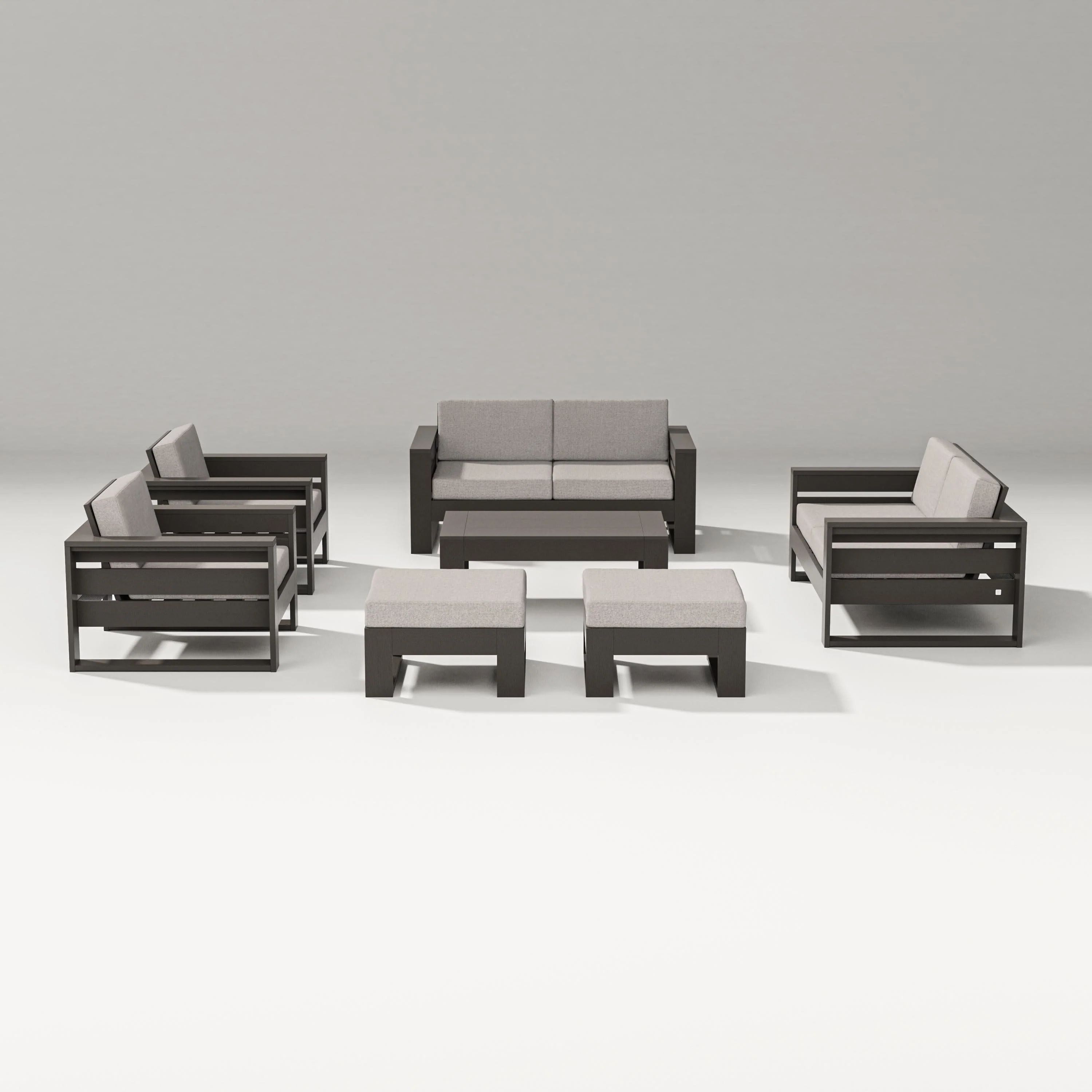 Latitude 7-Piece Lounge Loveseat Set - Image 49