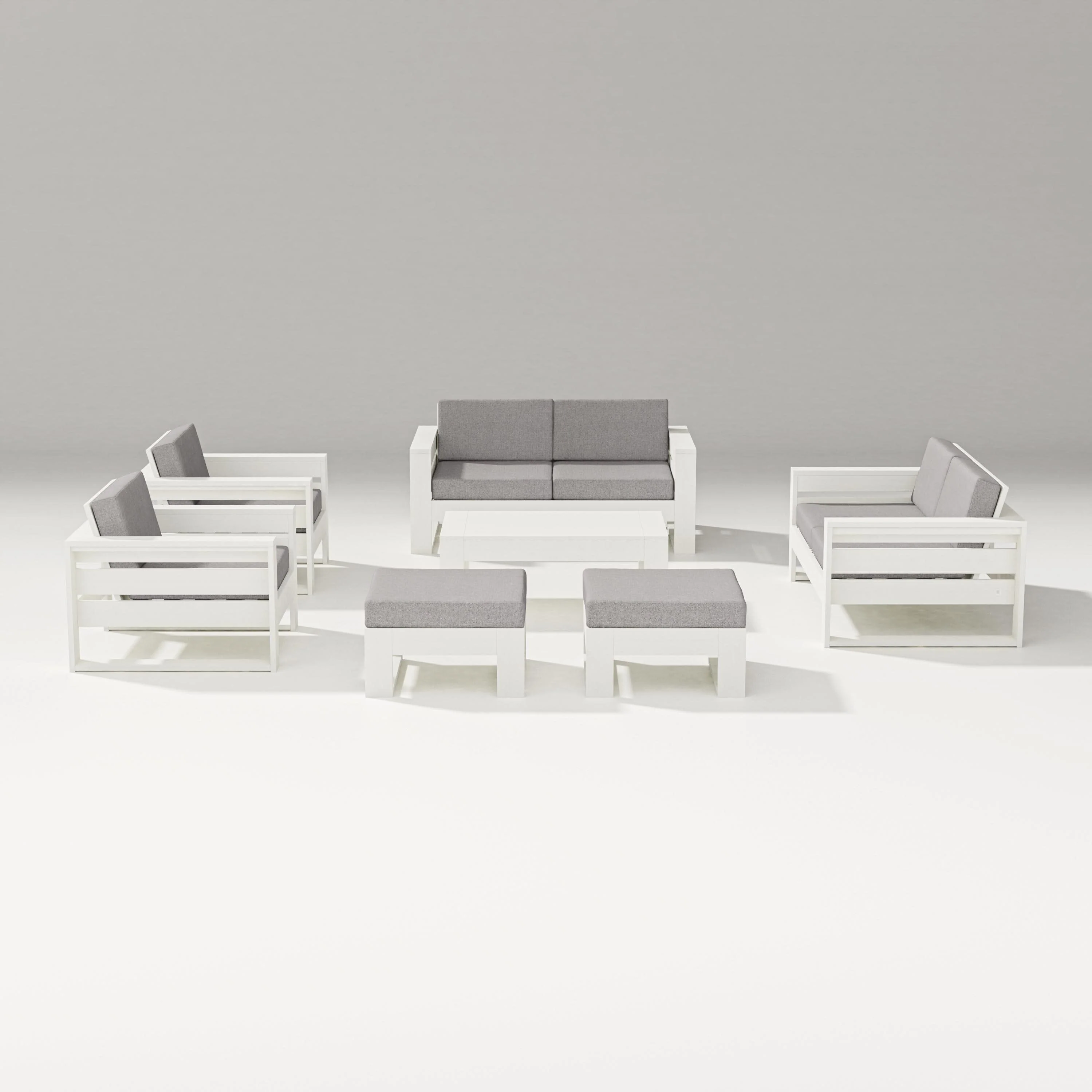 Latitude 7-Piece Lounge Loveseat Set - Image 53